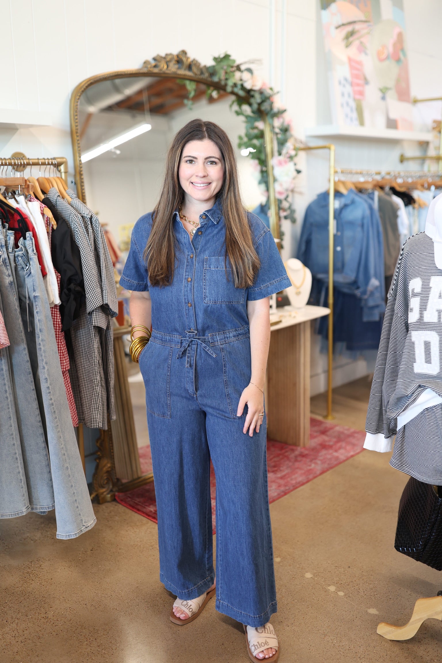 Elsie Denim Jumpsuit