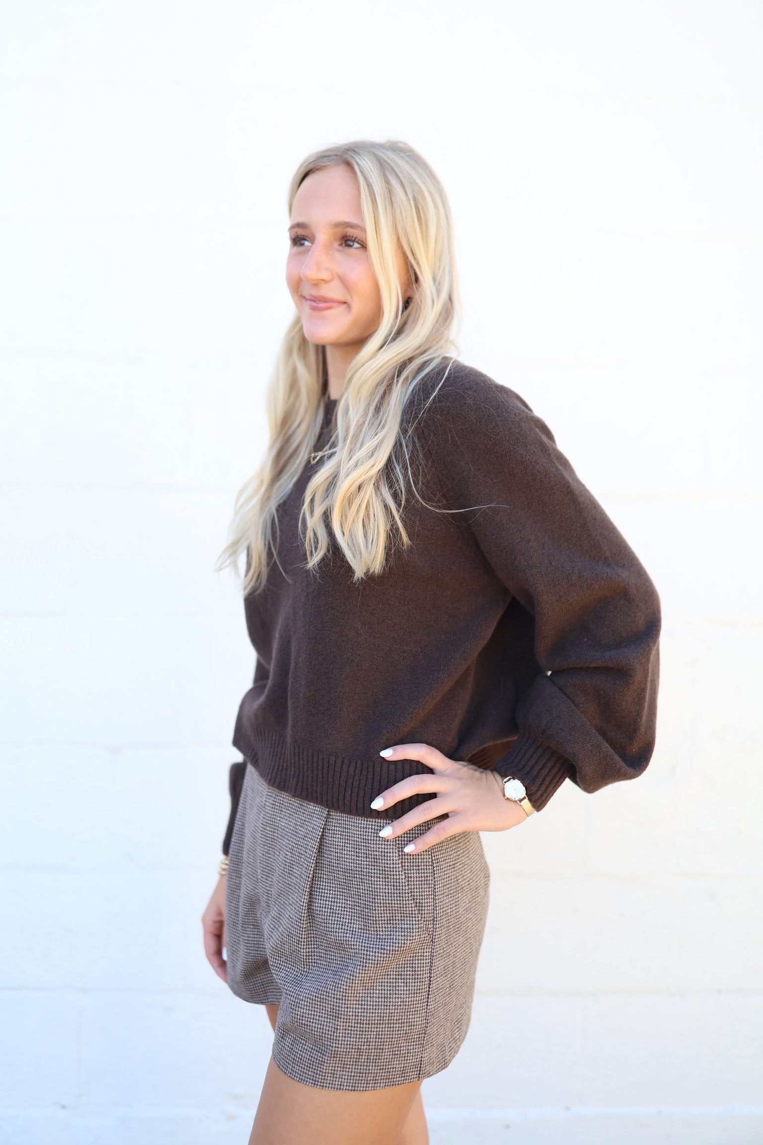 Dark Chocolate Coming Up Sweater