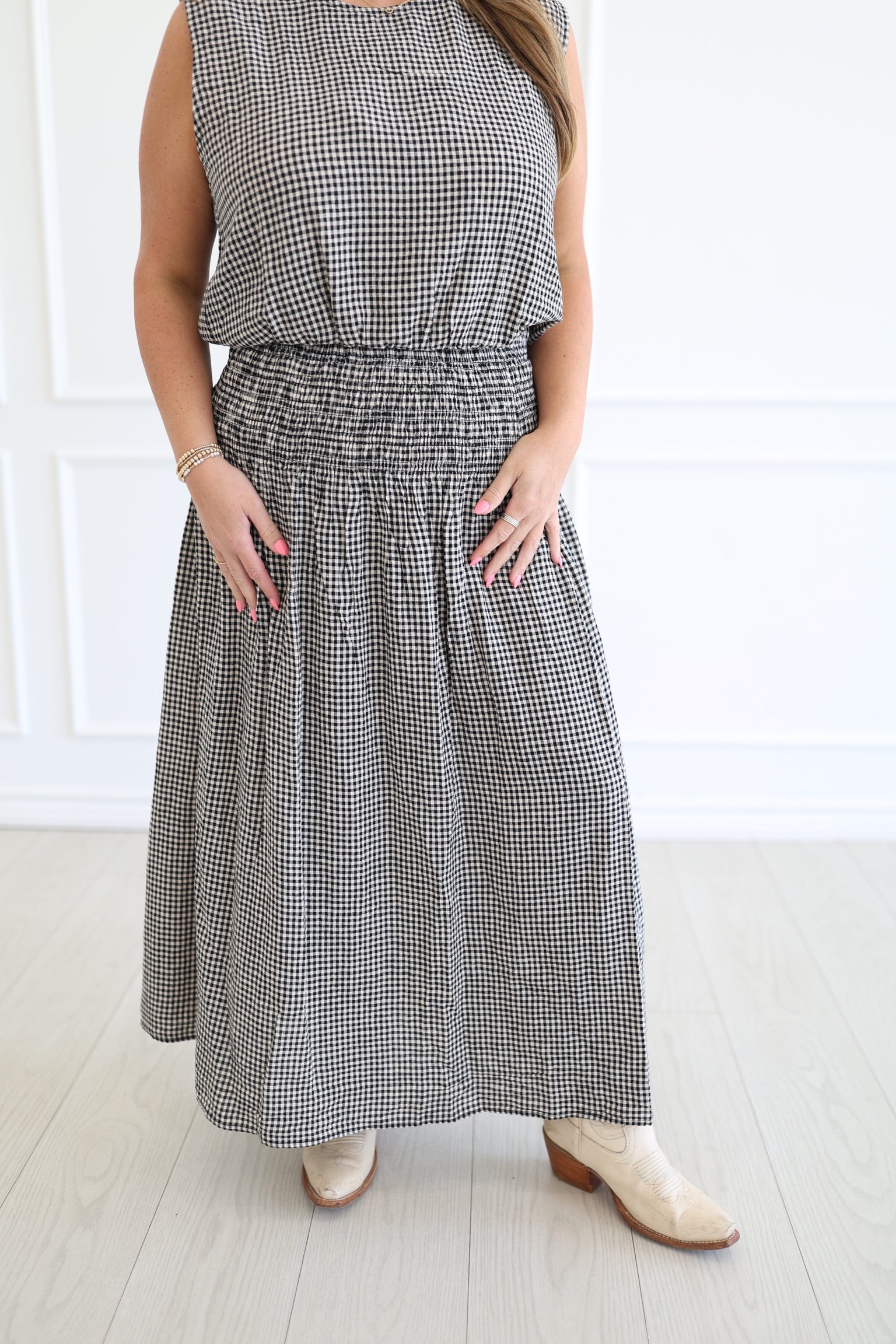 Brooke Gingham Skirt