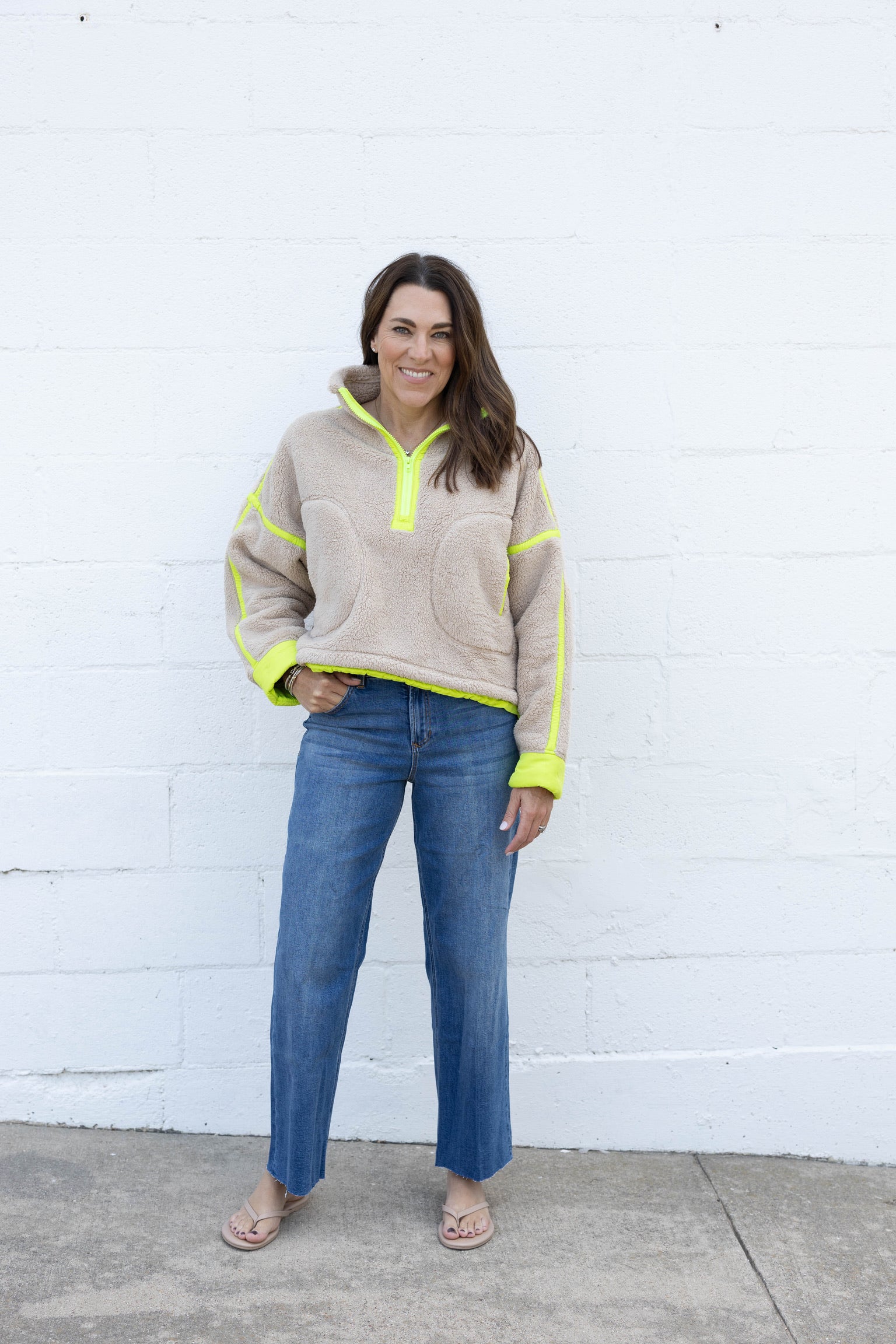 Etta Half Zip Fleece
