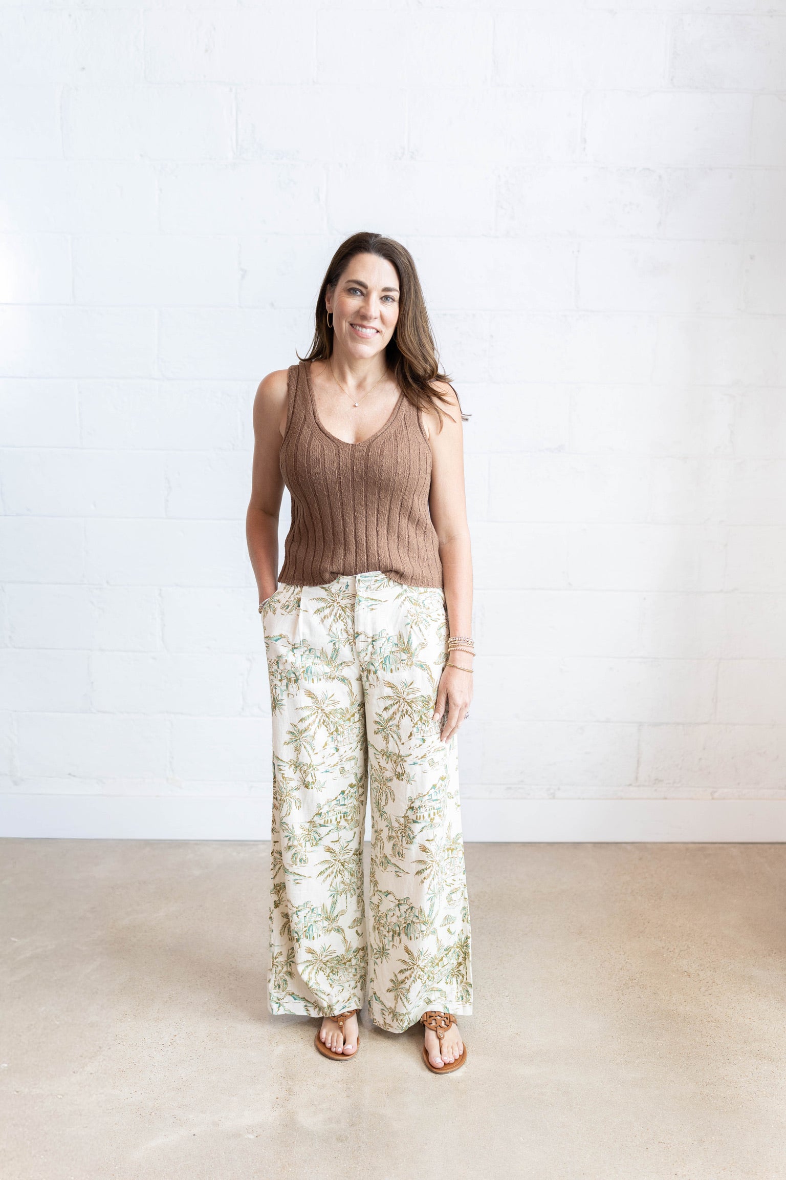 Overlook Tiki Tide Linen Pant