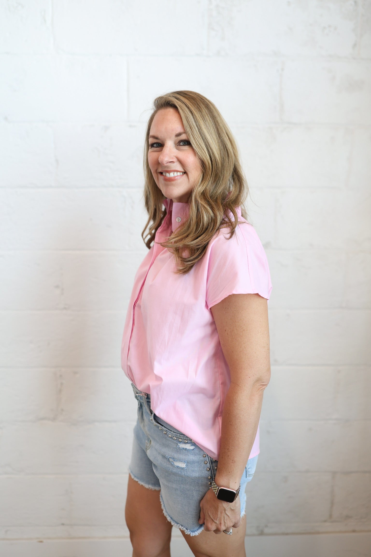 Pink Presley Blouse