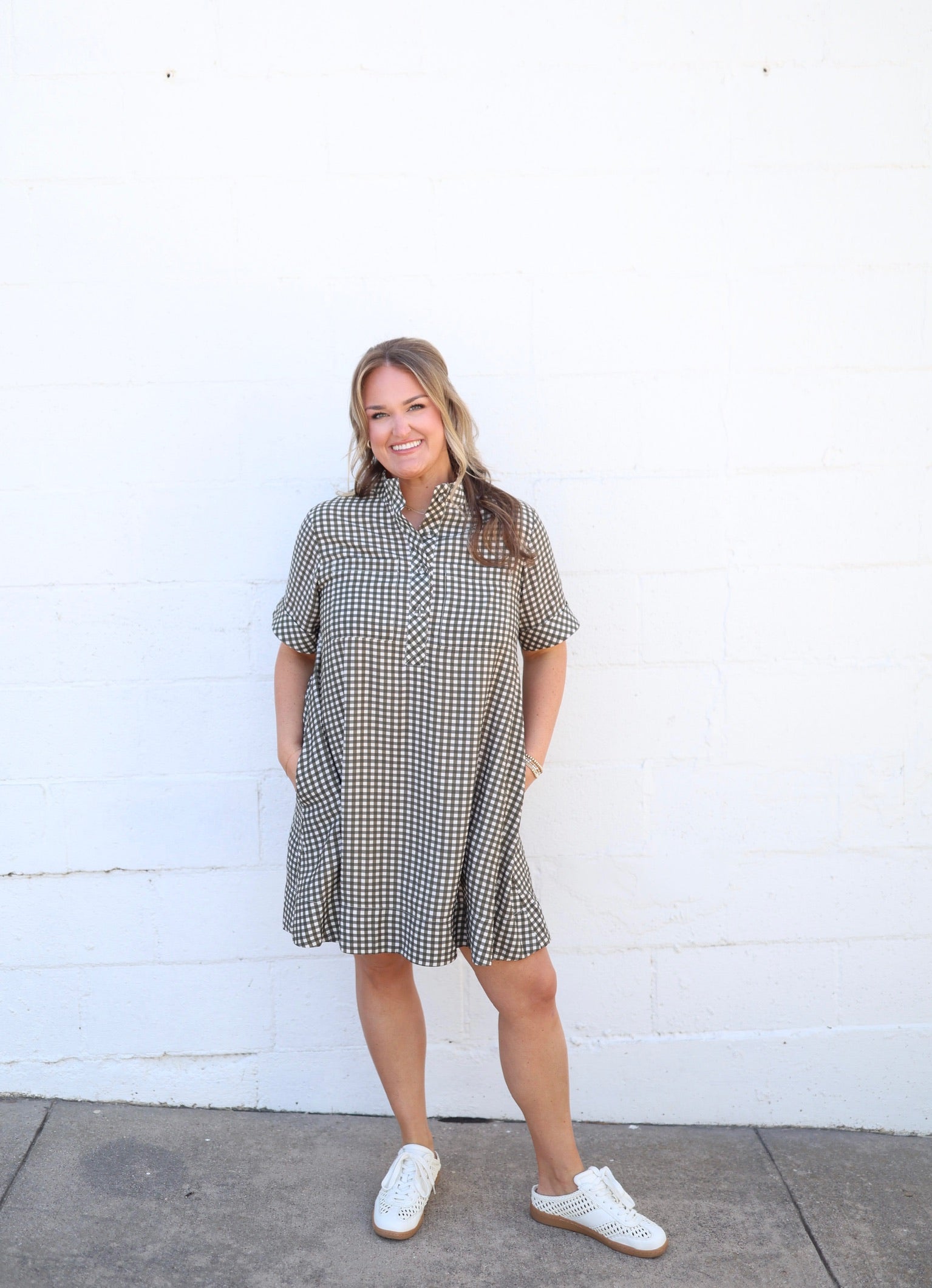 Oaklynn Olive Dress