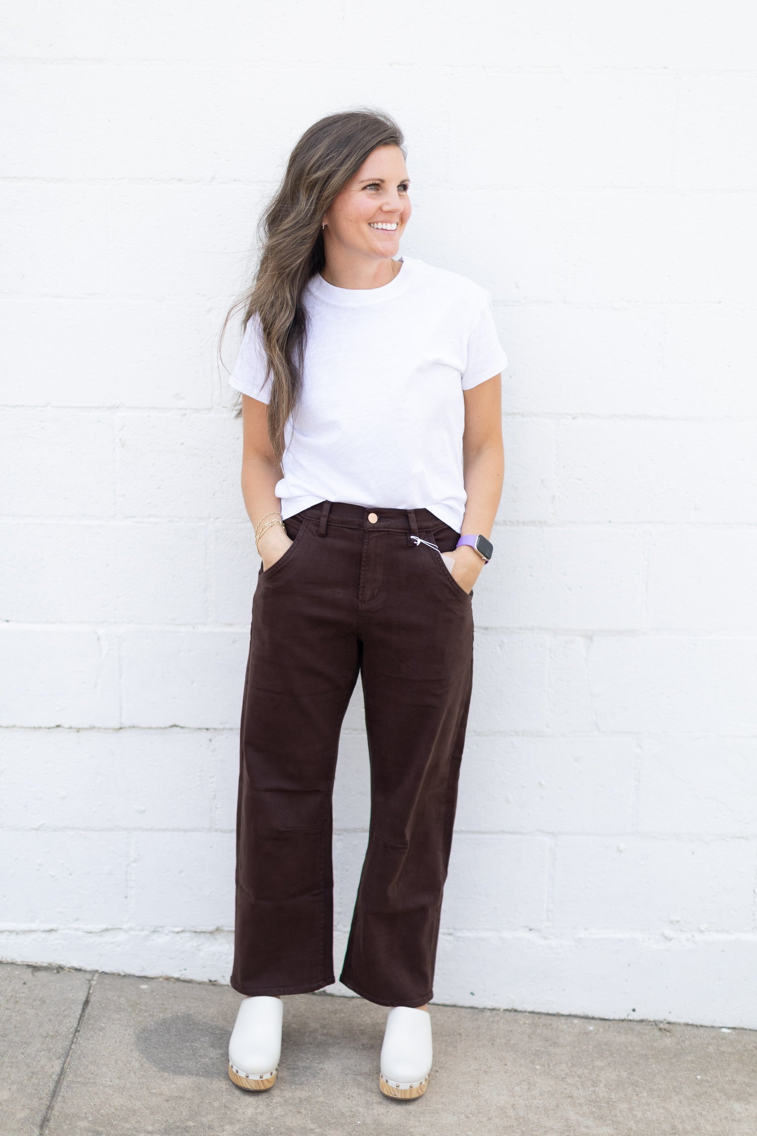 Dark Oak Lasso Barrel Jeans