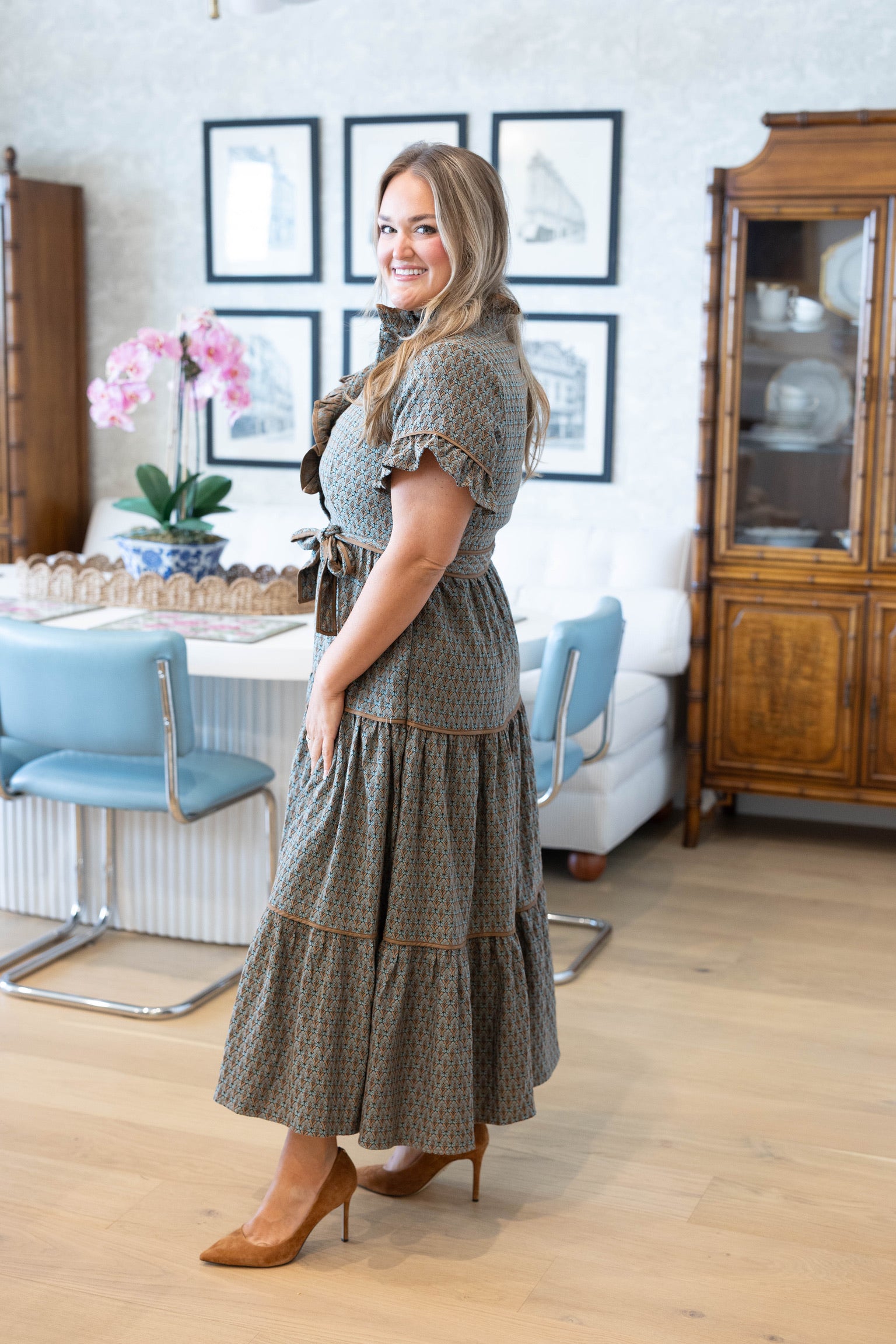 Amber Leaf Lena Maxi Dress