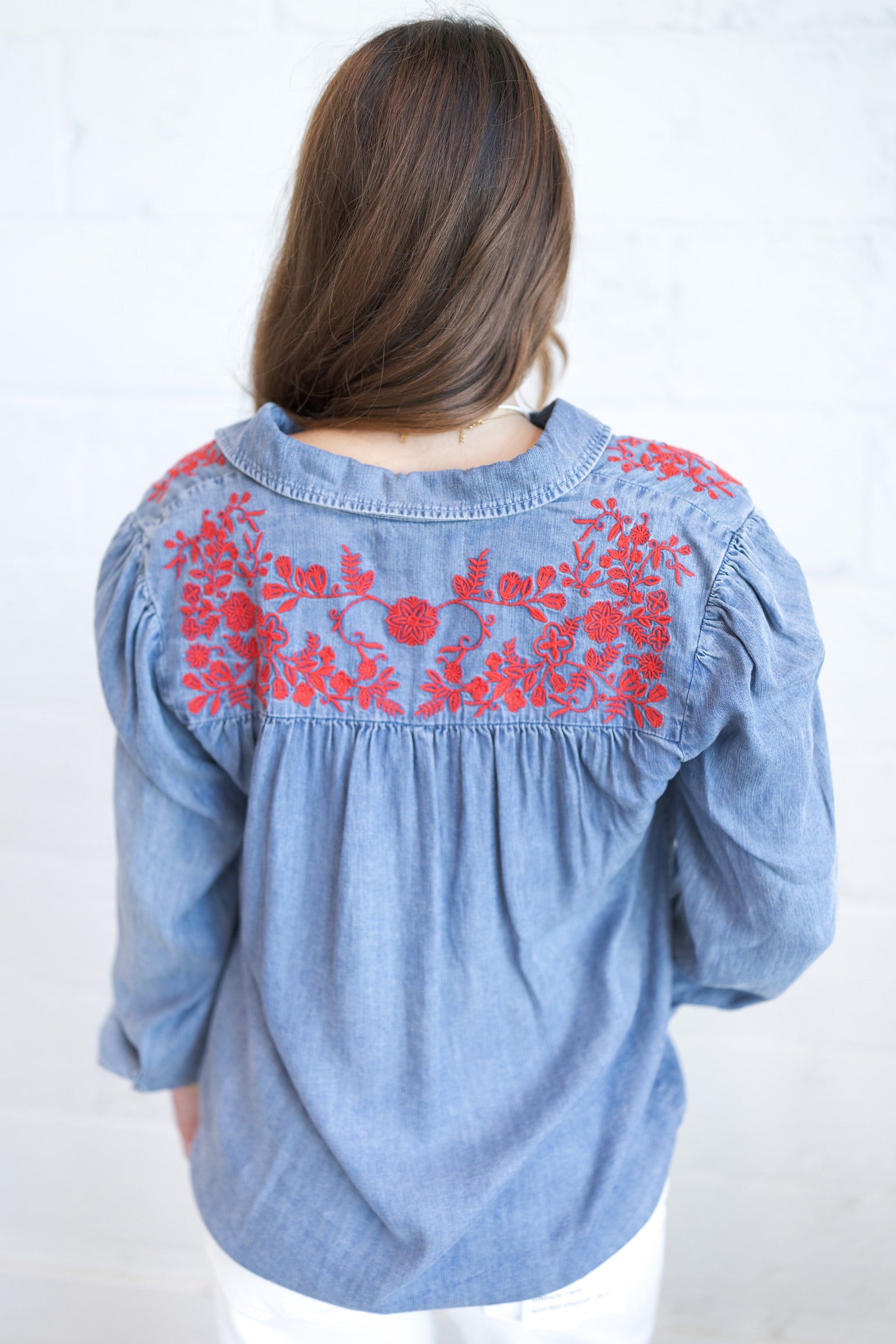 Jessie Denim Top