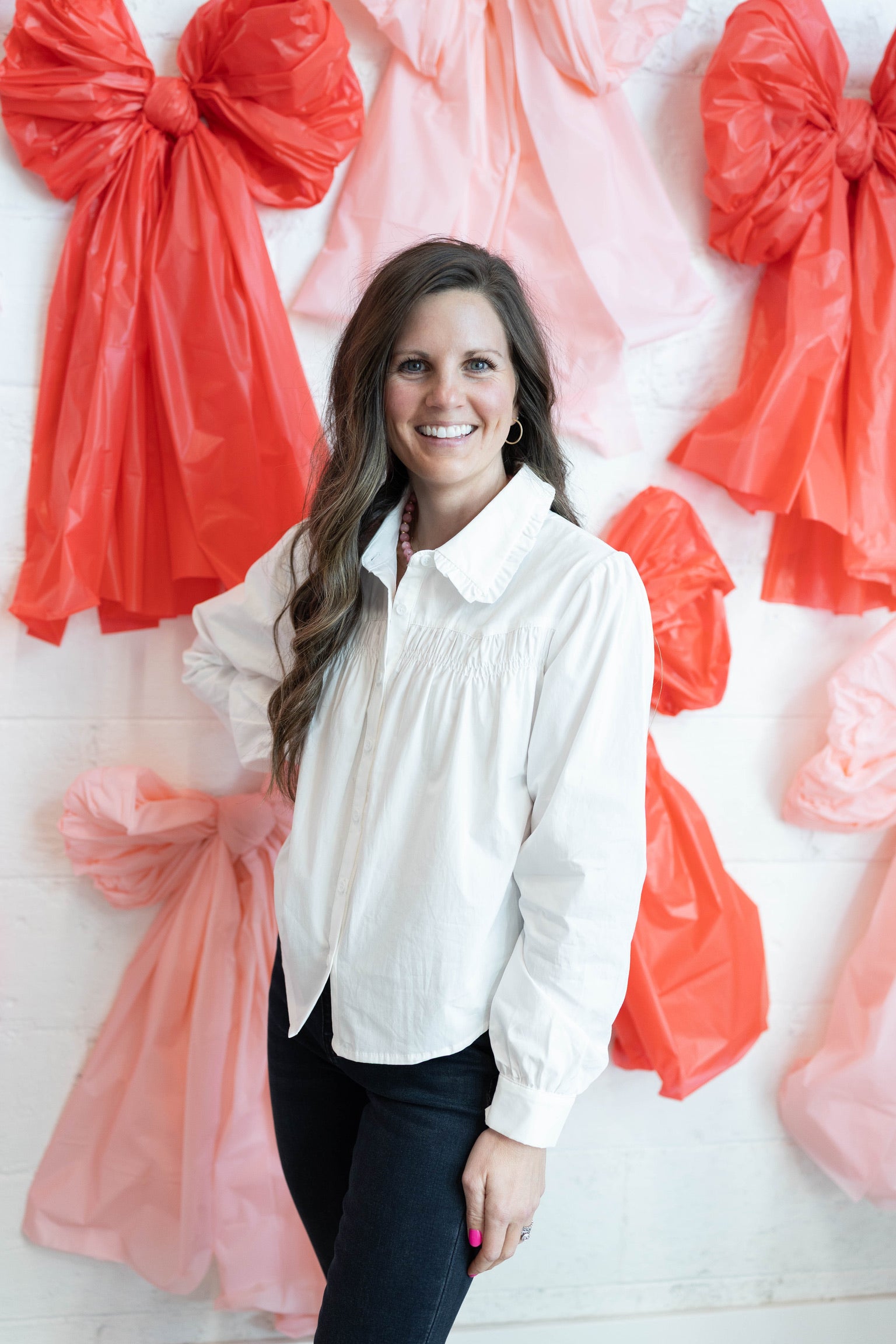 Georgia White Blouse