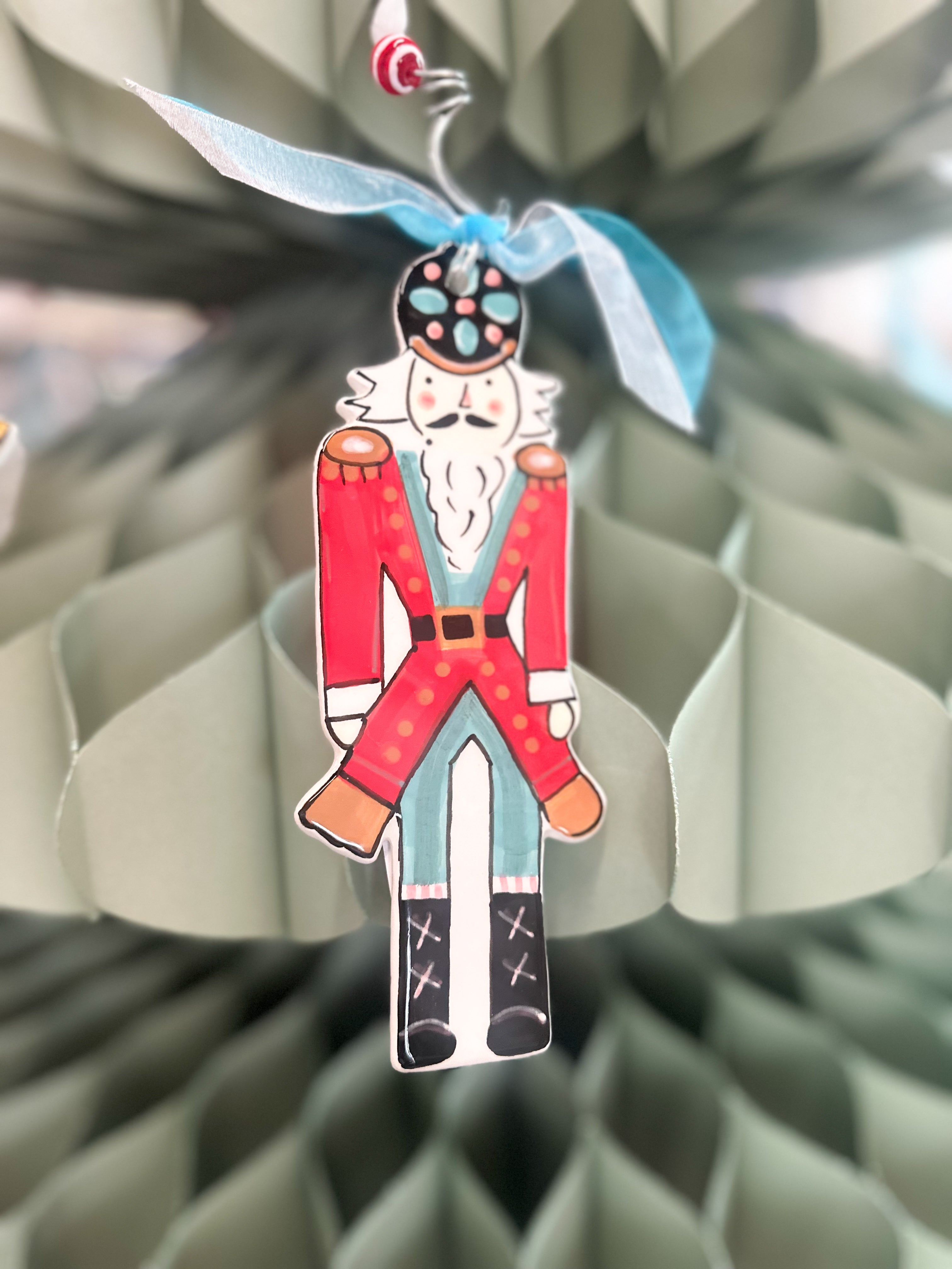 Flat Nutcracker Ornament