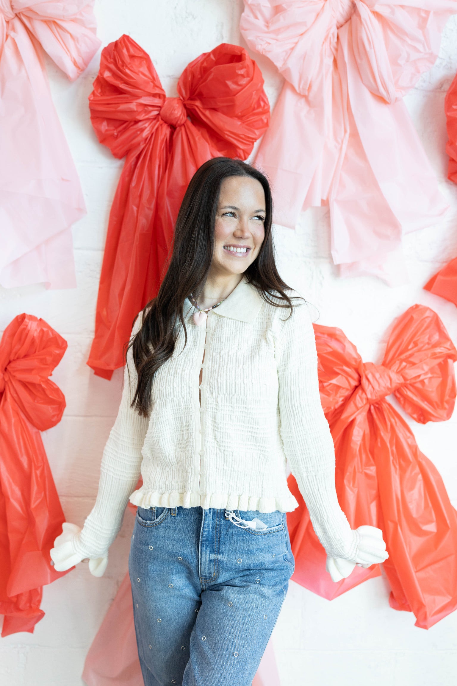 Clara Ruffle Cardigan