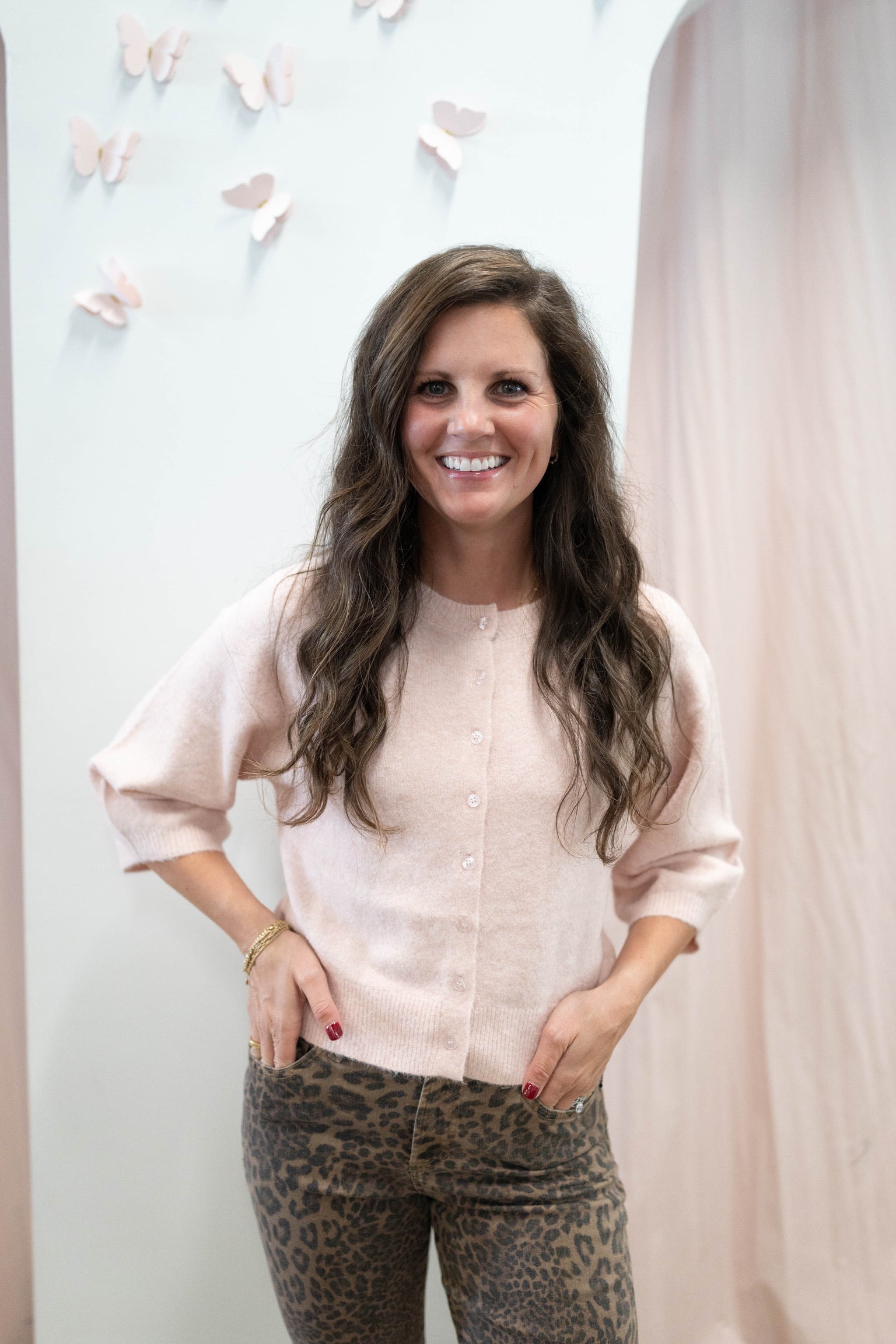 Soft Blush Valor Cardigan