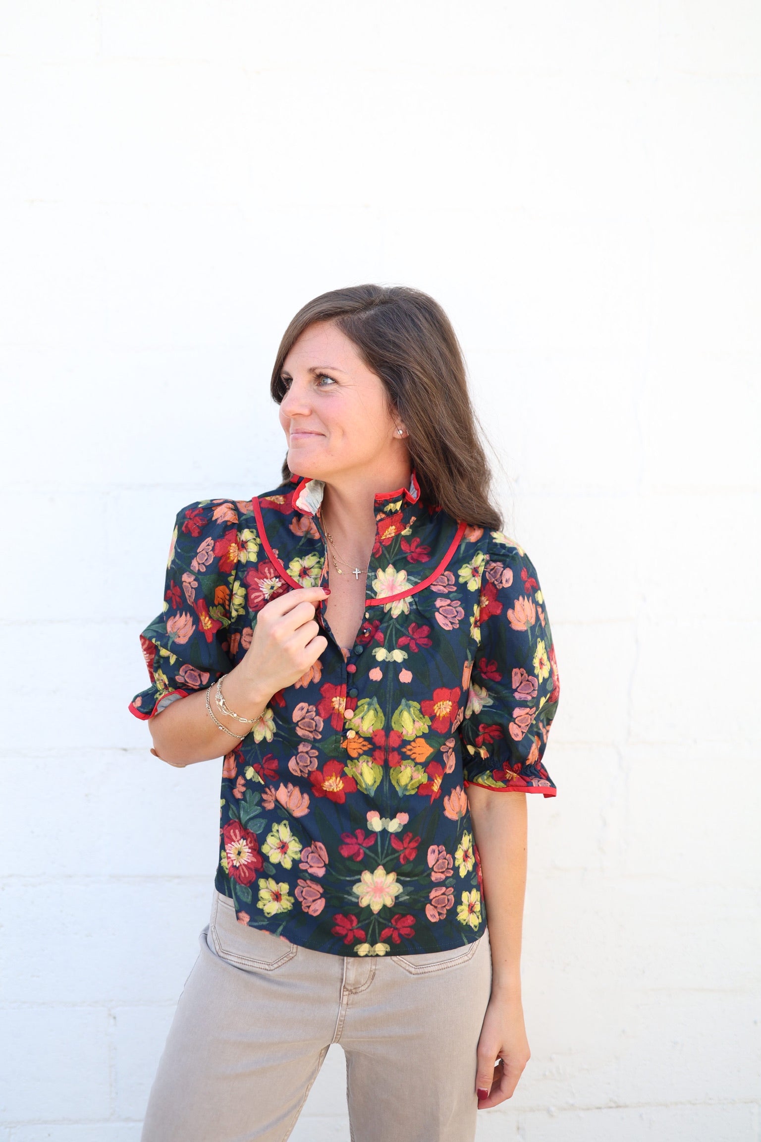 Shadow Botanica Lottie Top