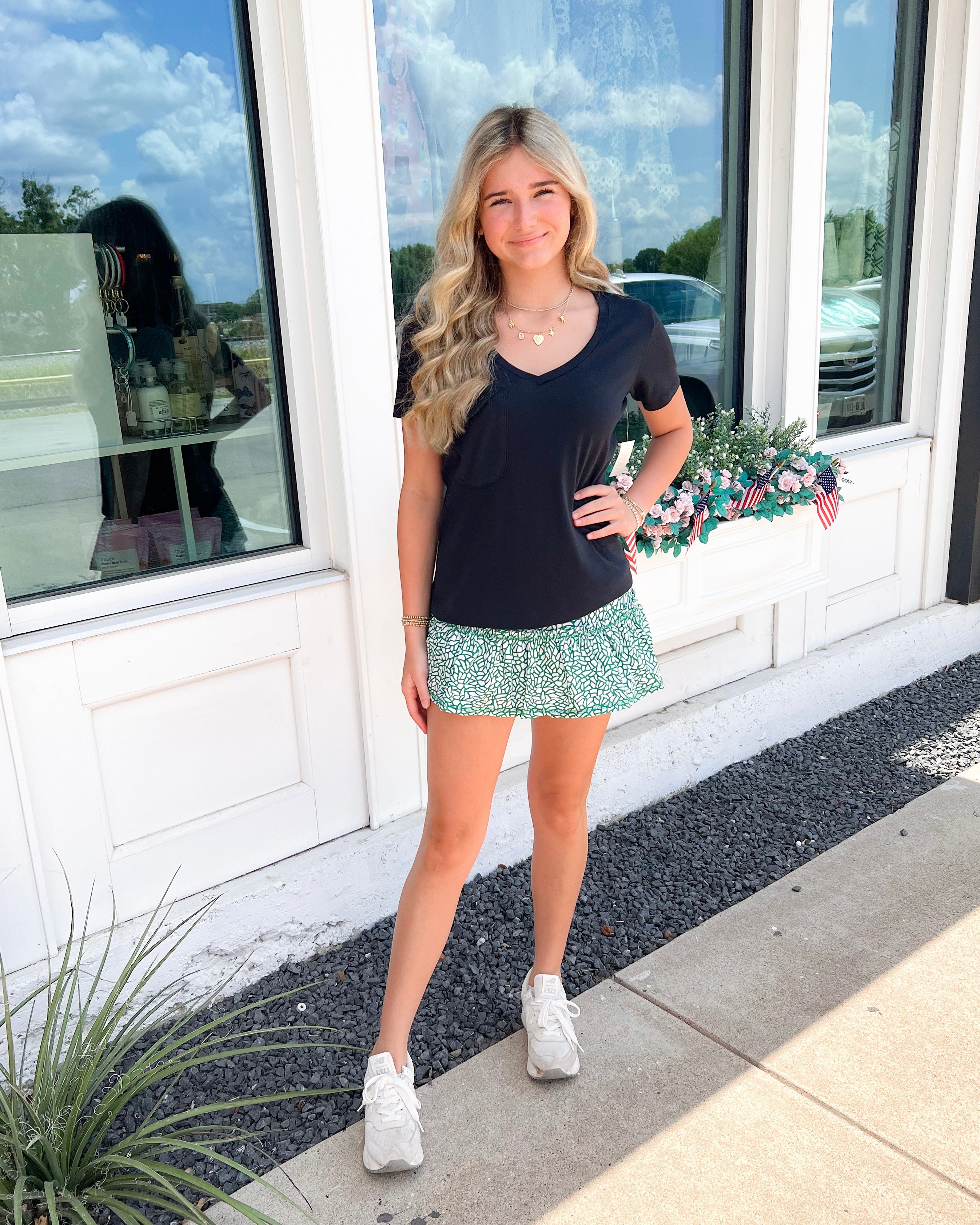 Lawley Skirt, Geo Print | The Bubble Lifestyle