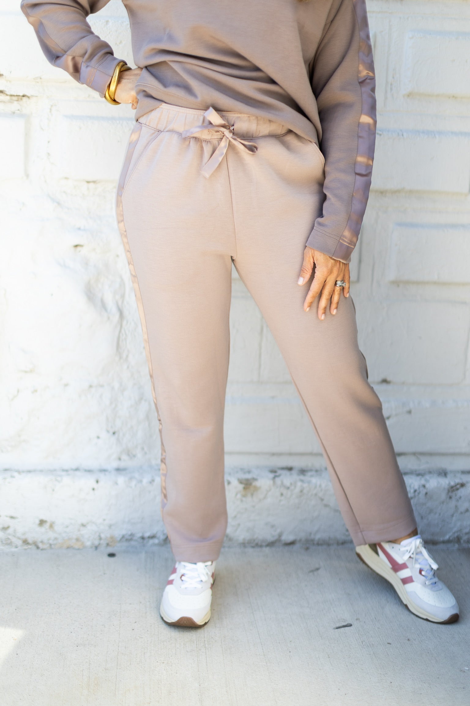 Light Mocha Scuba Joggers