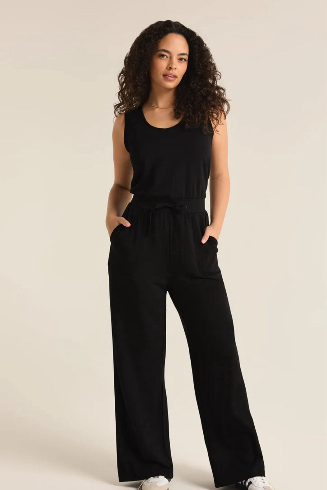 Layover Jumpsuit Black | Z Supply