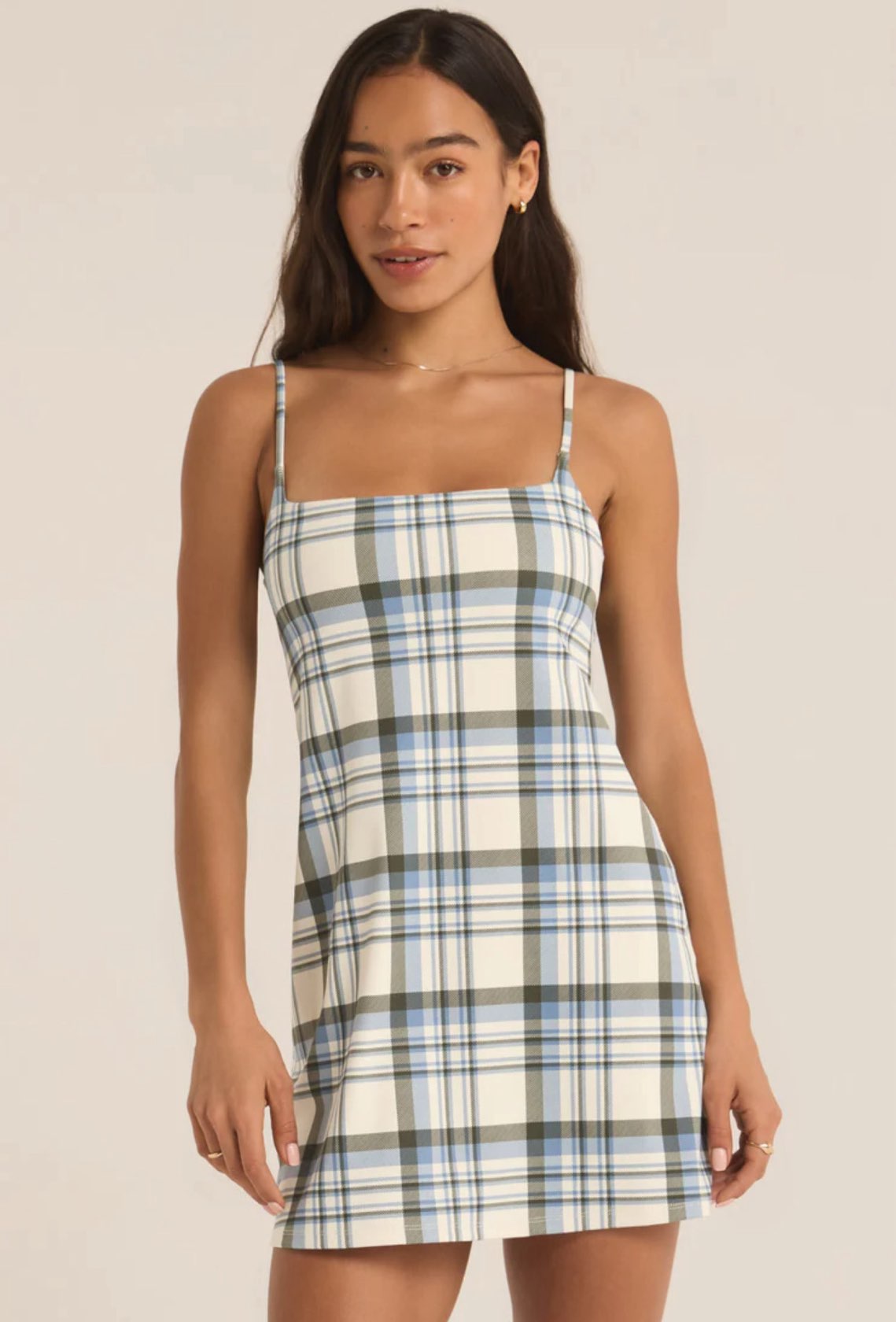 Doubles Plaid Dress