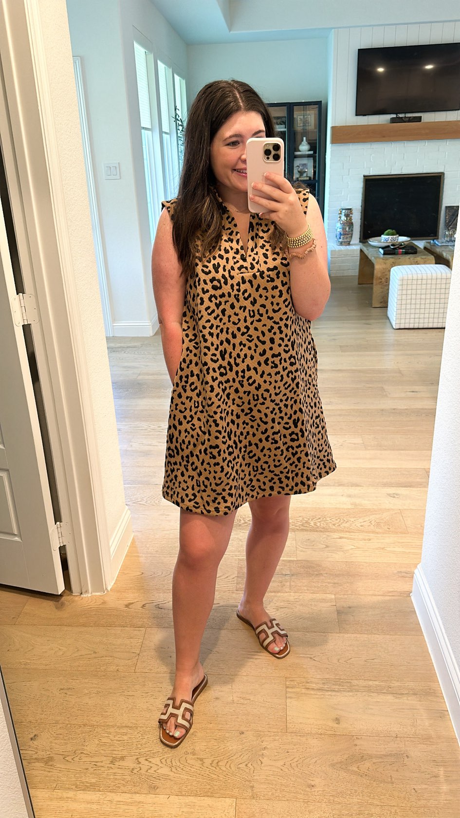 Leopard Mini Dress