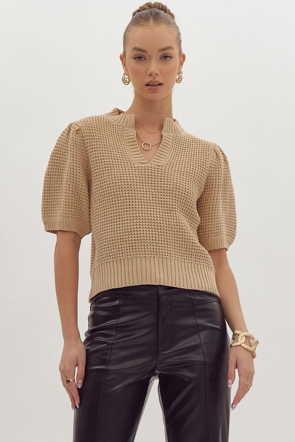 Vicki Textured Sweater