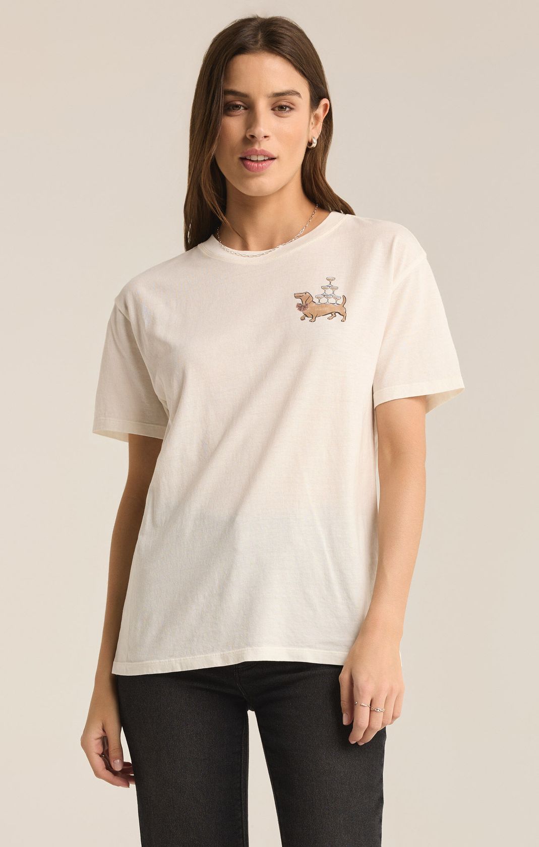 Z Supply Bestie Boyfriend Tee