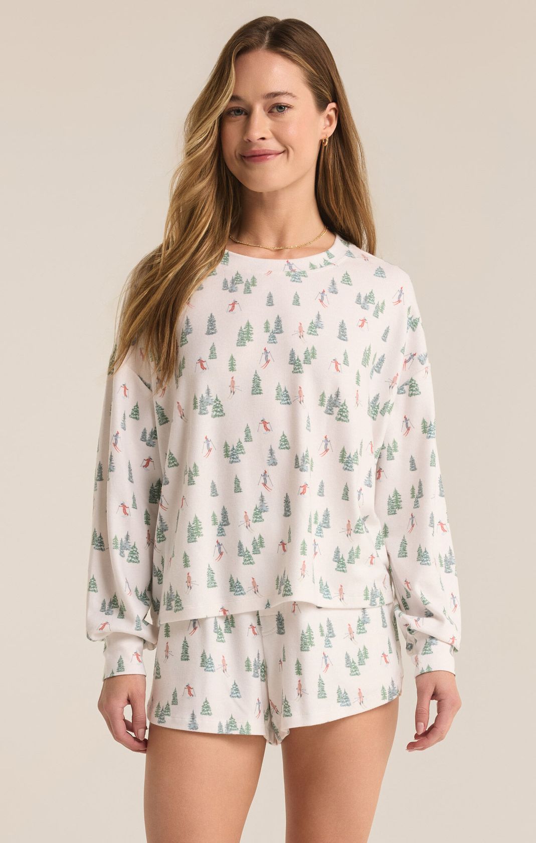 Alpine Long Sleeve Pajama Top