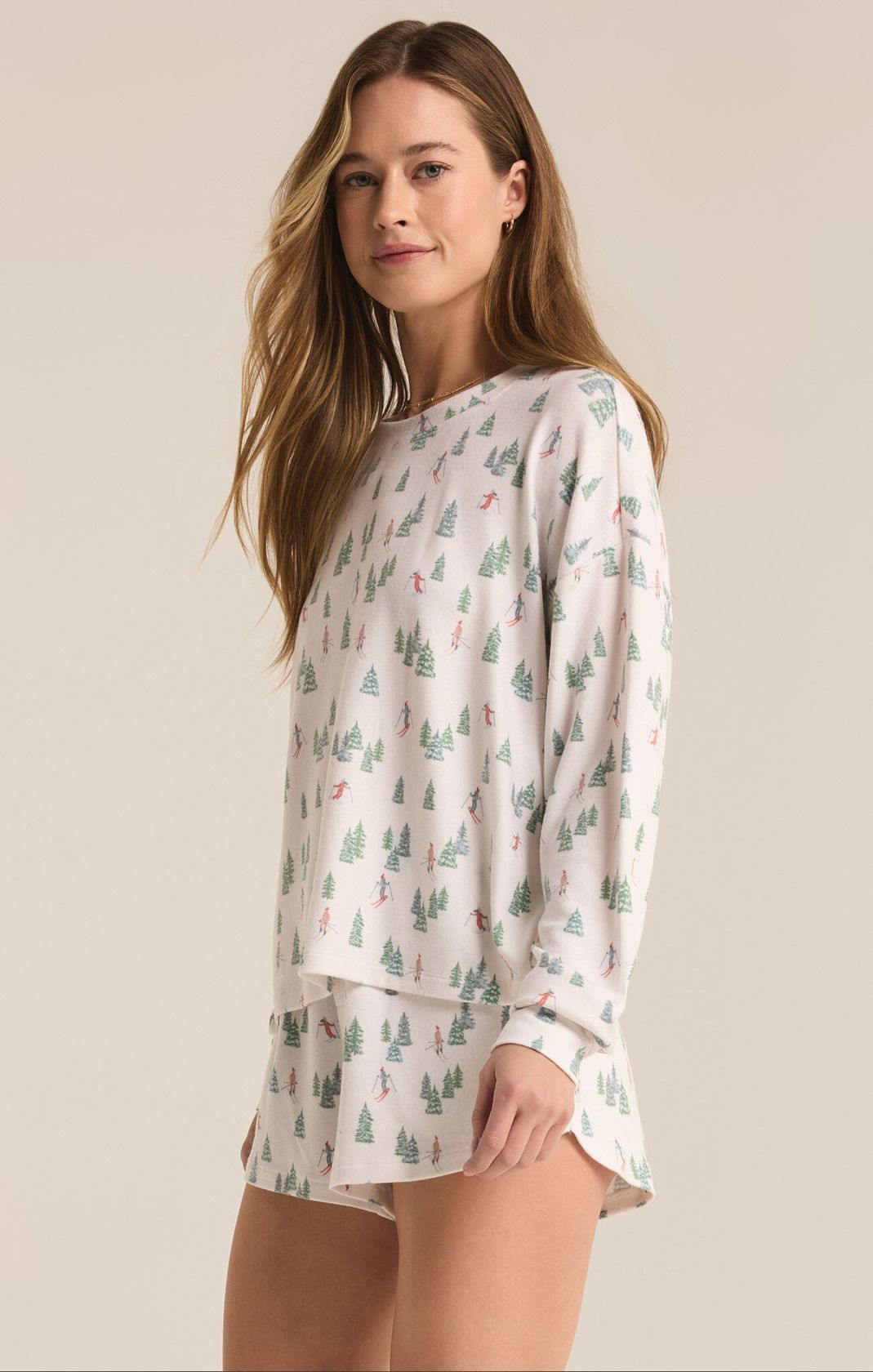 Alpine Long Sleeve Pajama Top