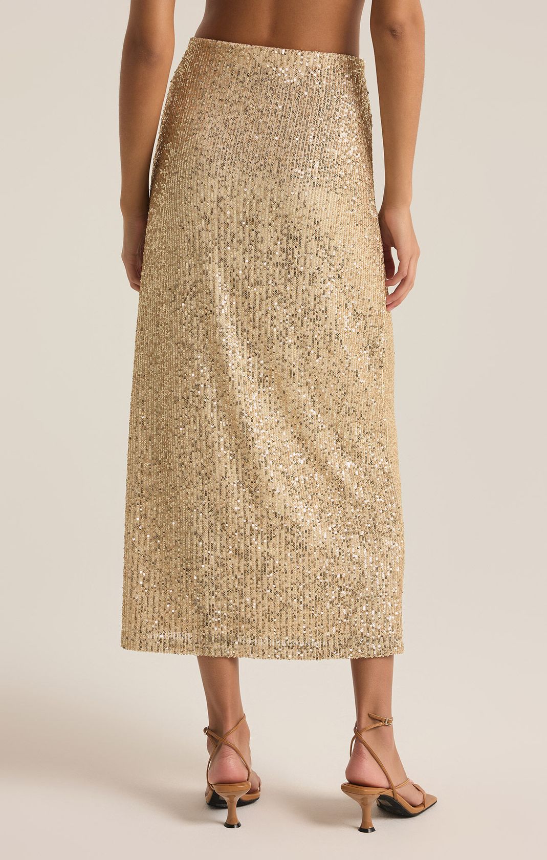 Saturn Sequin Midi Skirt