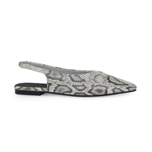 Hadiya Snake Slingback Shoes