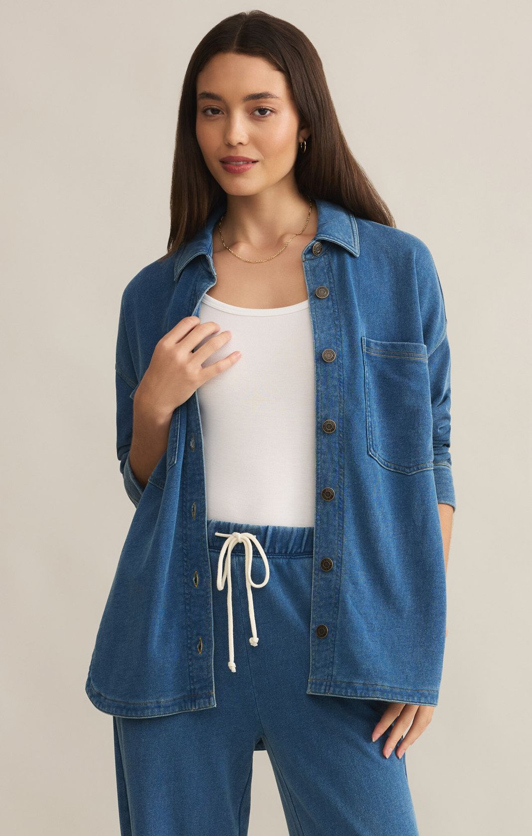 All Day Knit Denim Jacket