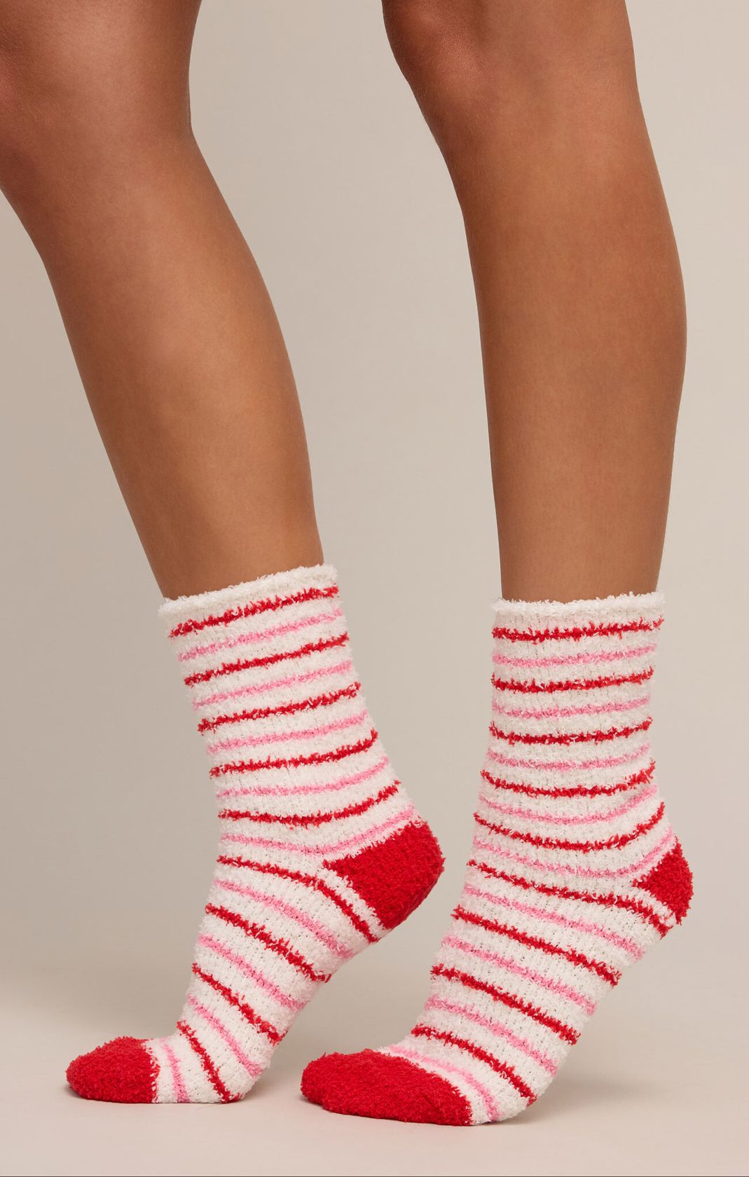 Red Stripe Socks