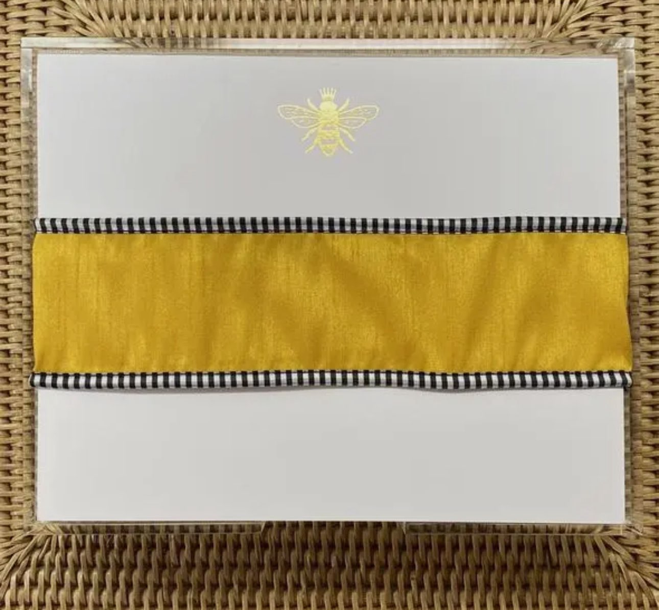 Gold Bee Notepad