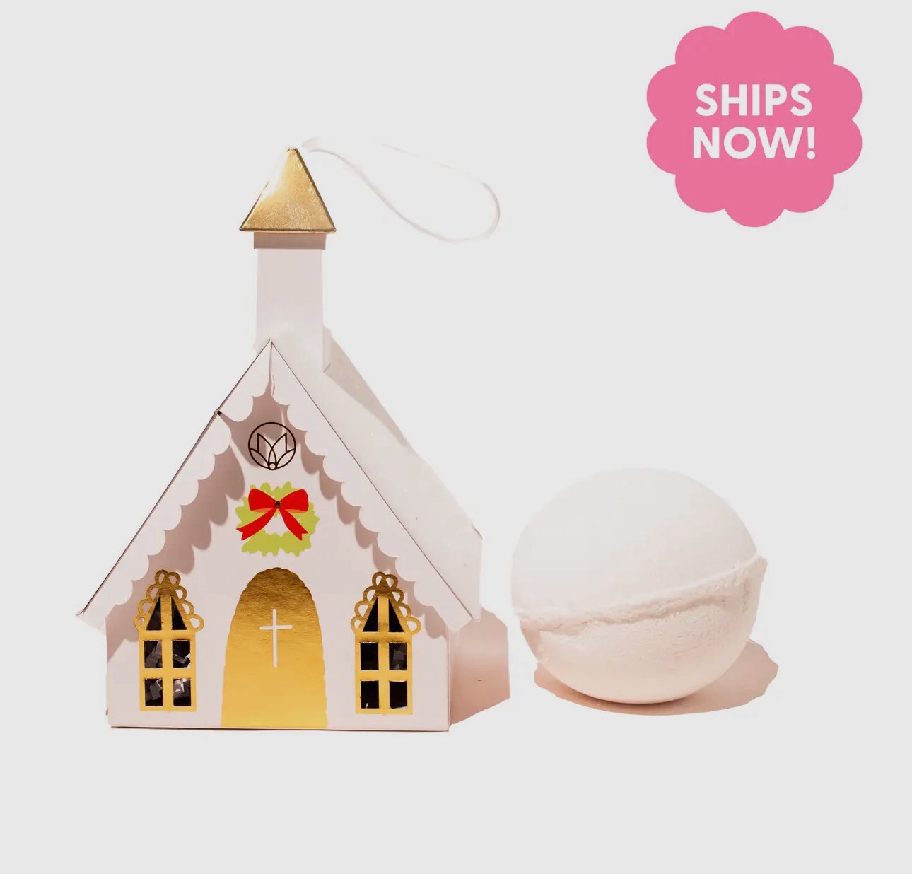 Christmas Village Church Bath Bomb