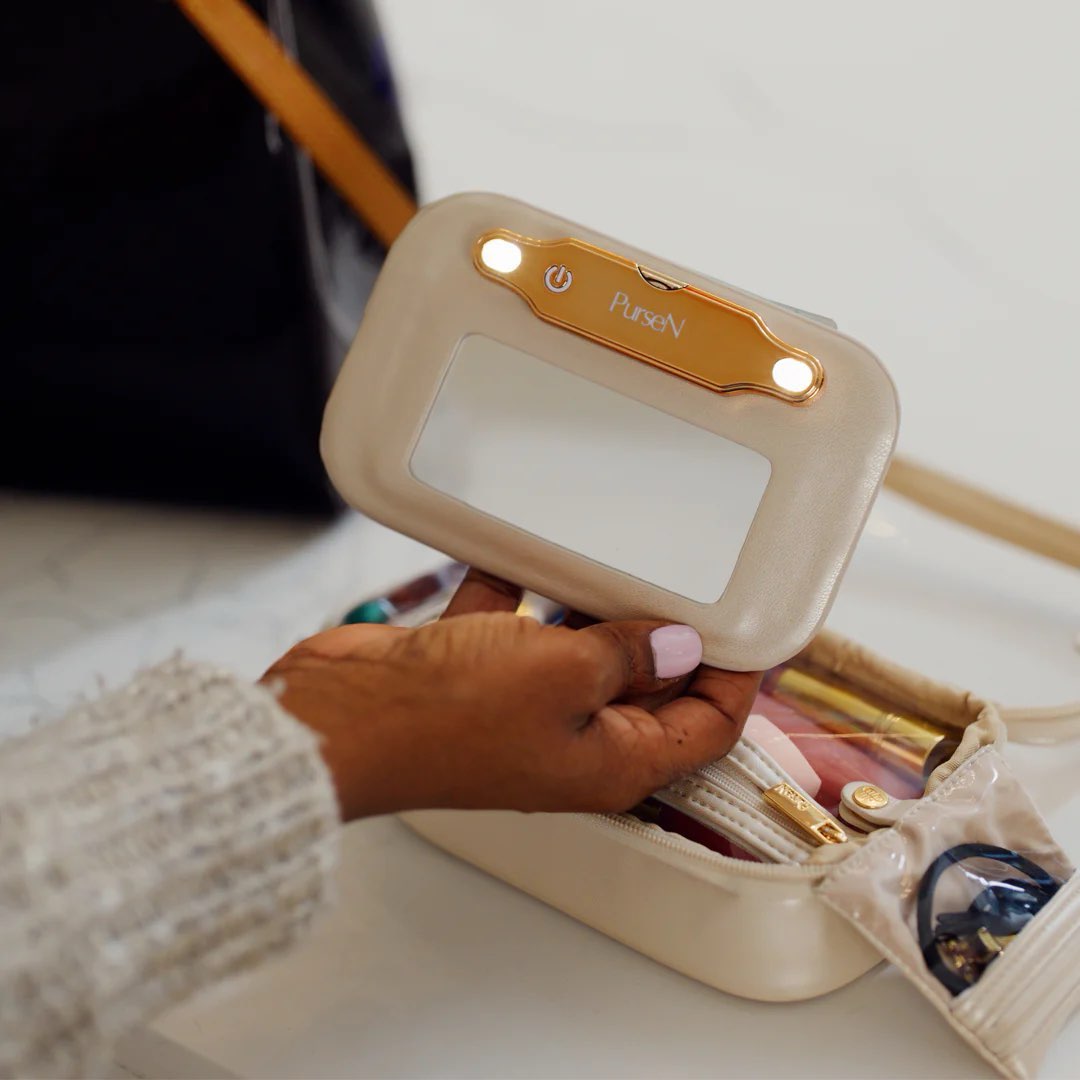 Litt Mini Lighted Mirror Case