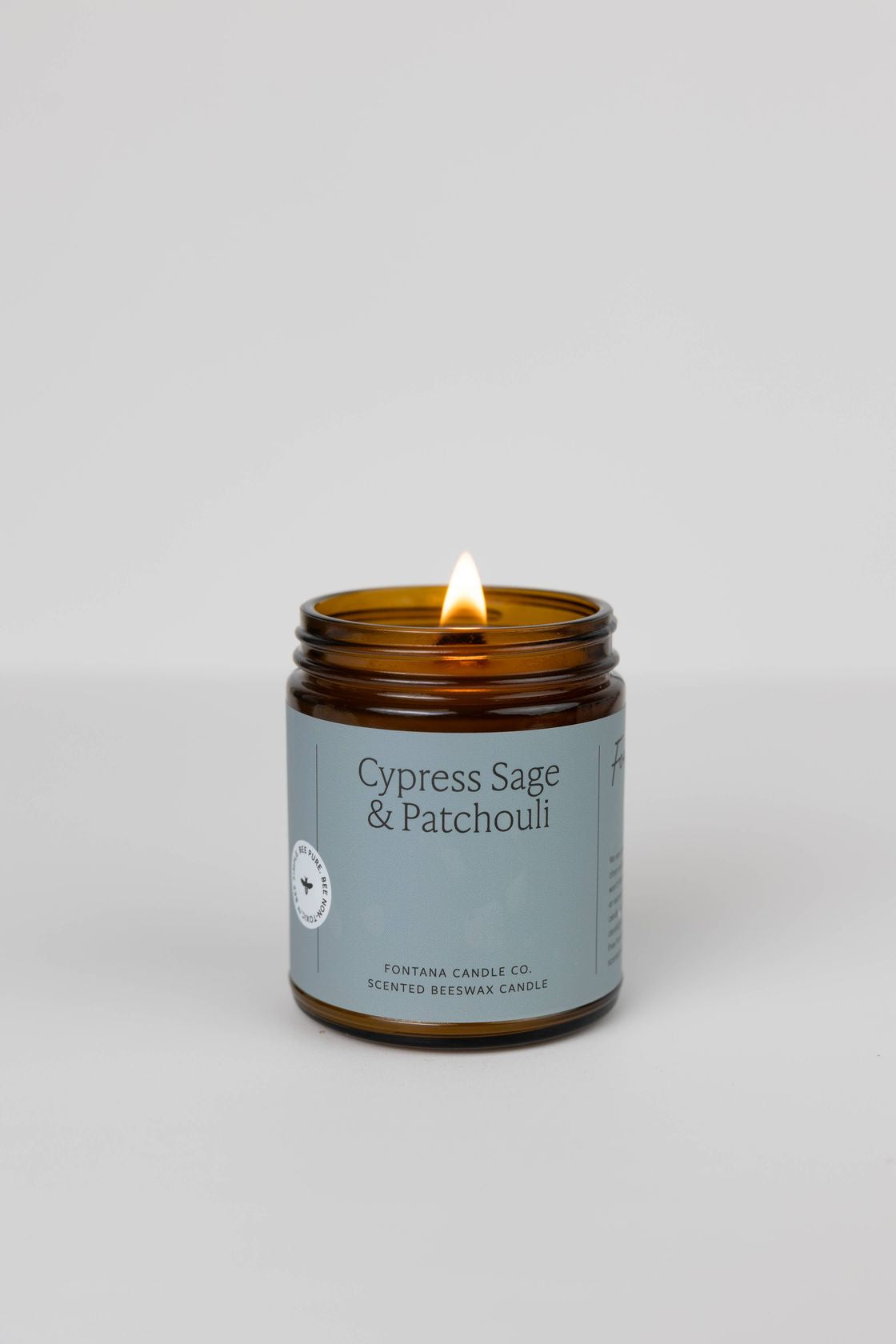 Cypress Sage & Patchouli Essential Oil Candle