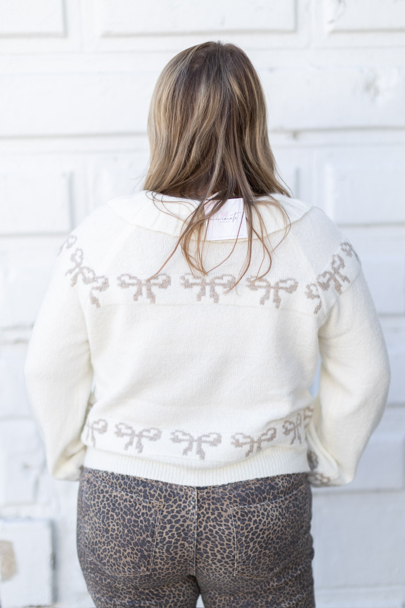 Bow Cardigan