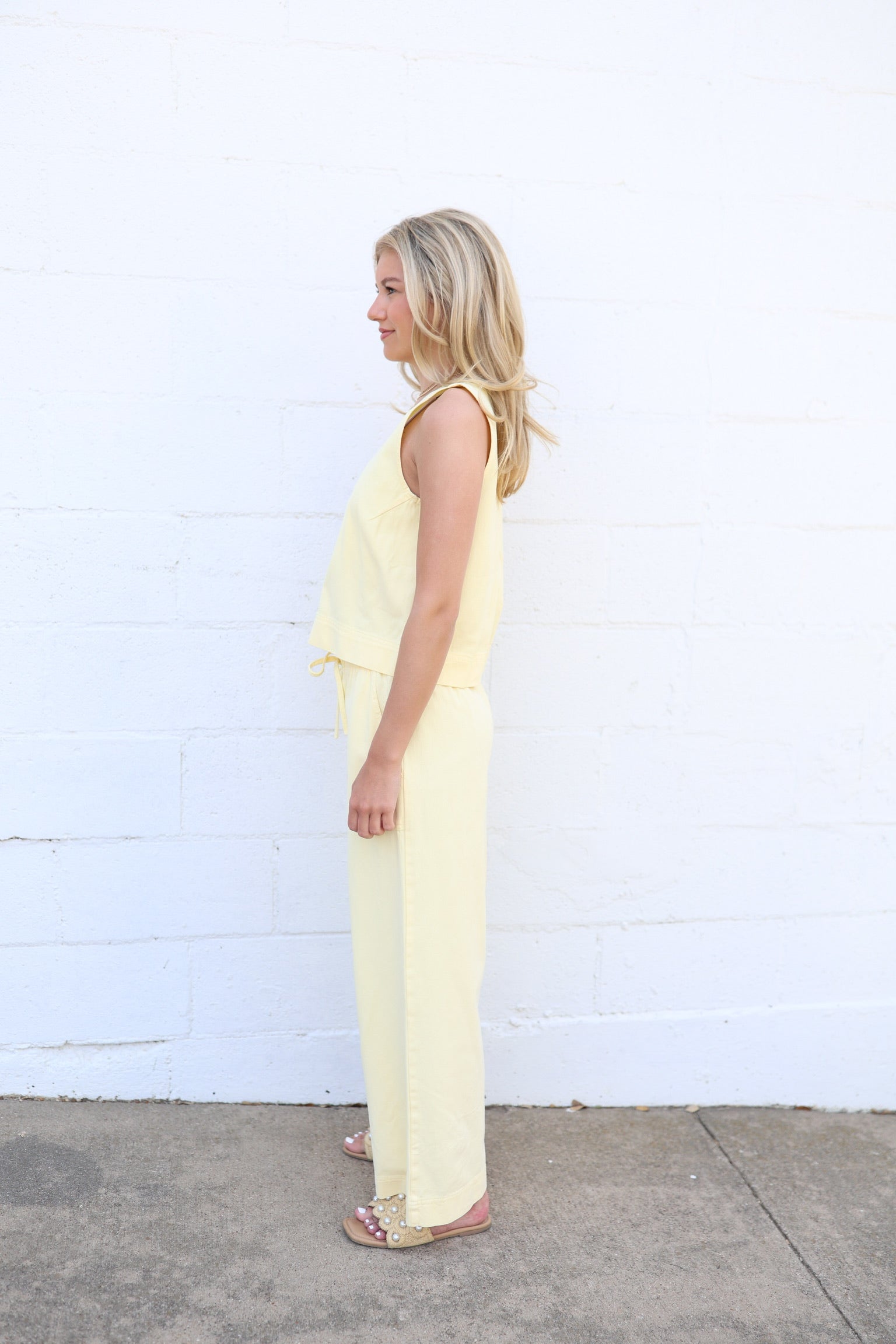 Yellow Daycation Pant