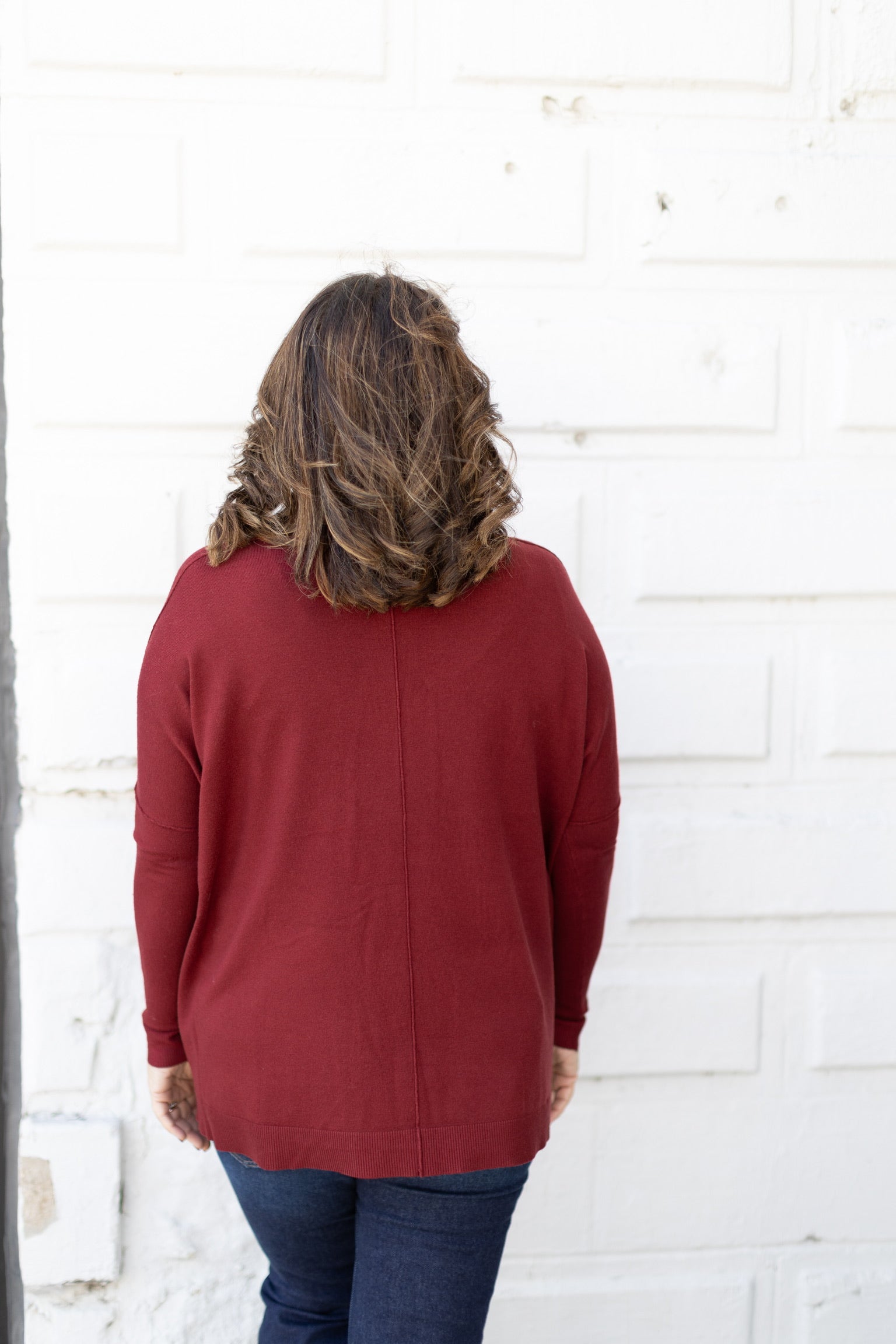 Burgundy Sweater