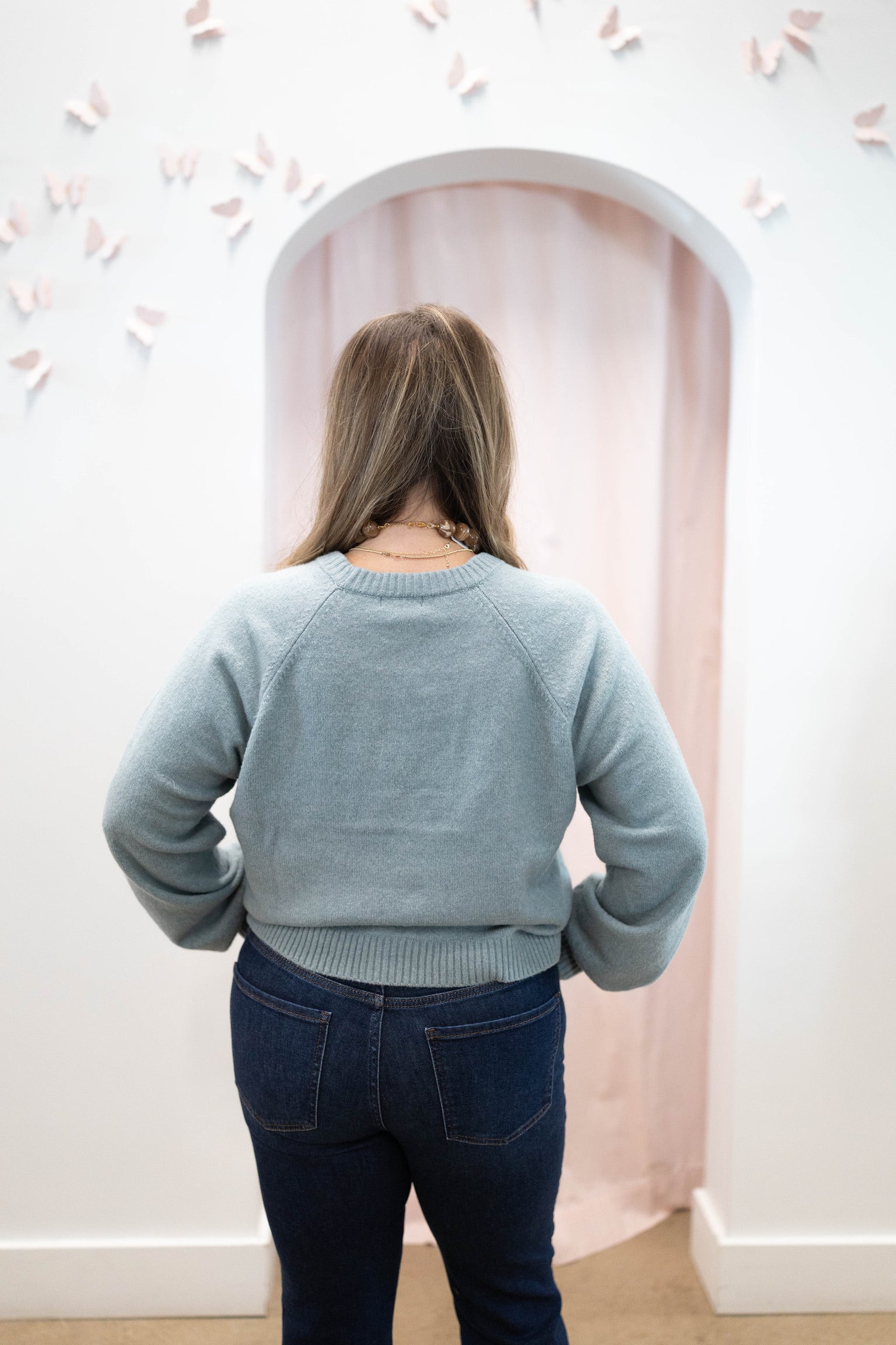 Soft Succulent Coming Up Sweater