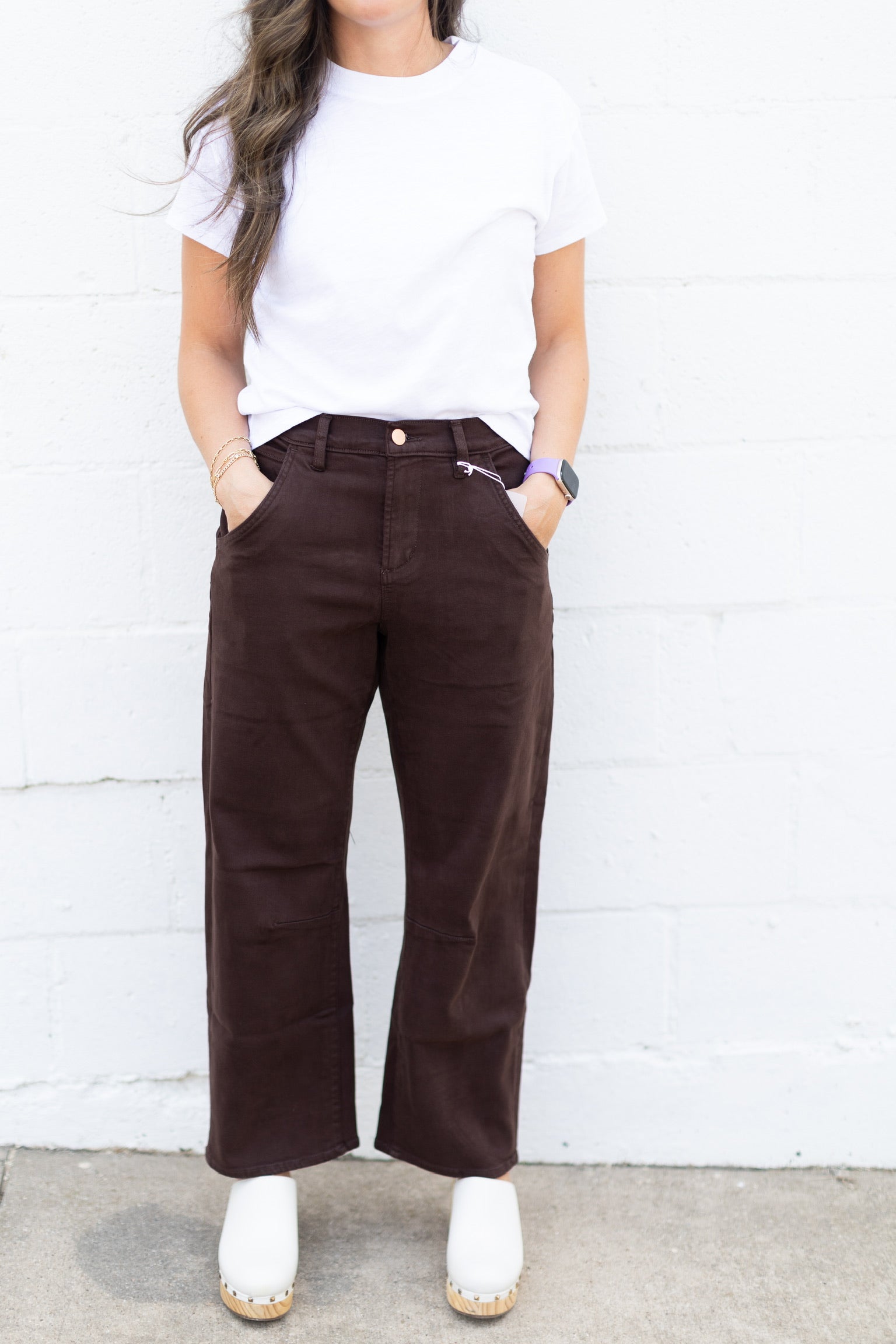 Dark Oak Lasso Barrel Jeans