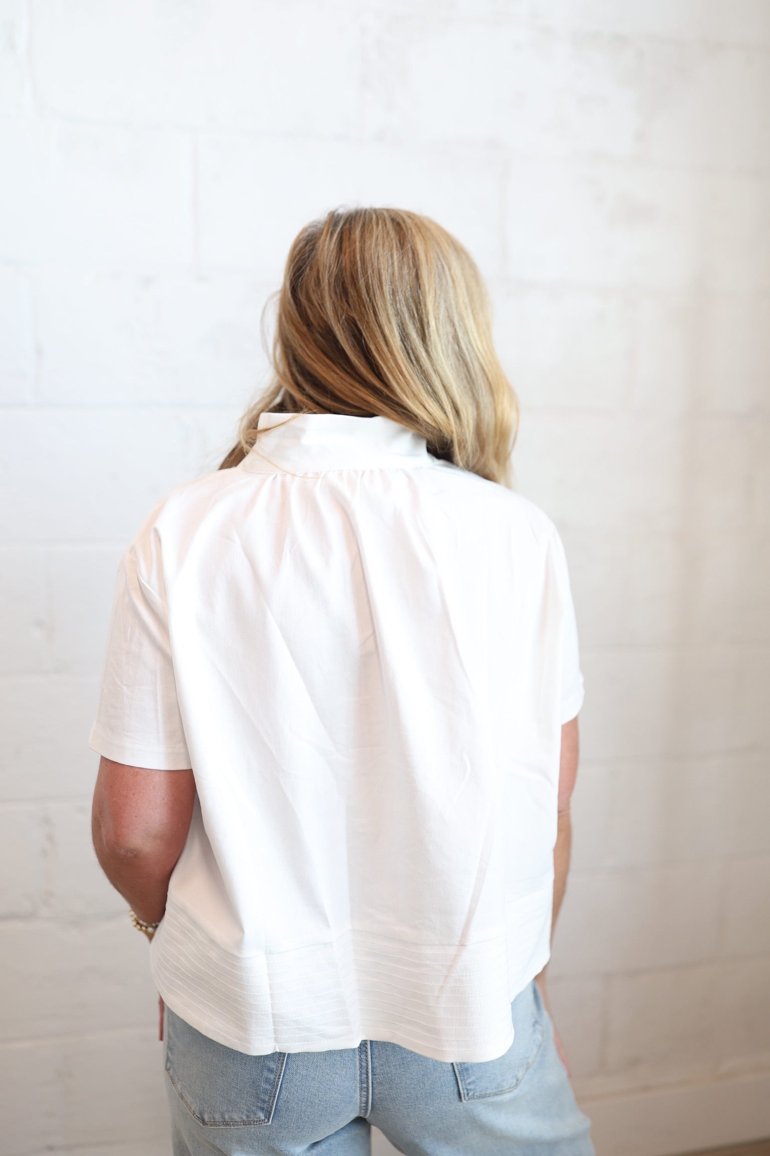 Ingrid Ivory Blouse