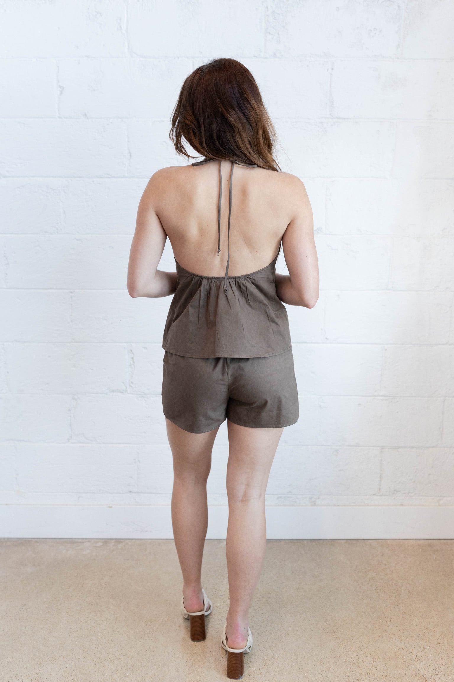 Kathy Cotton Elastic Shorts
