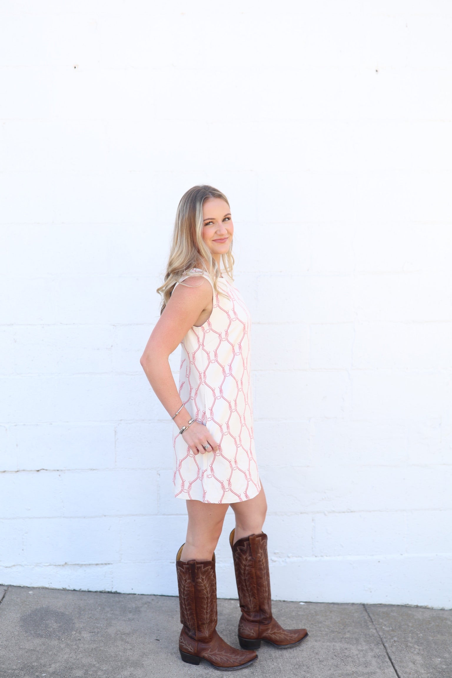 Mae Horseshoe Mini Dress