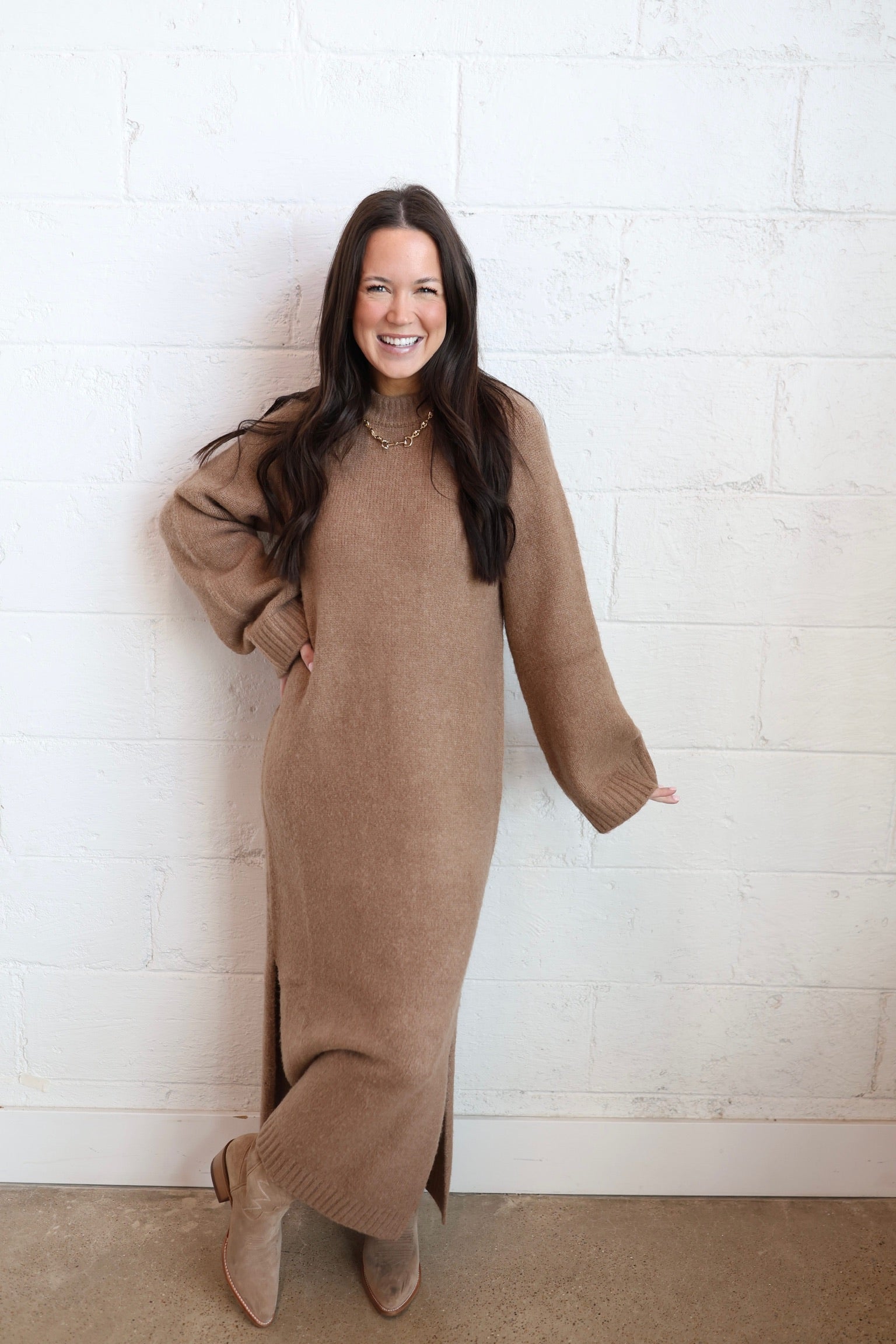 Lorraine Maxi Sweater Dress