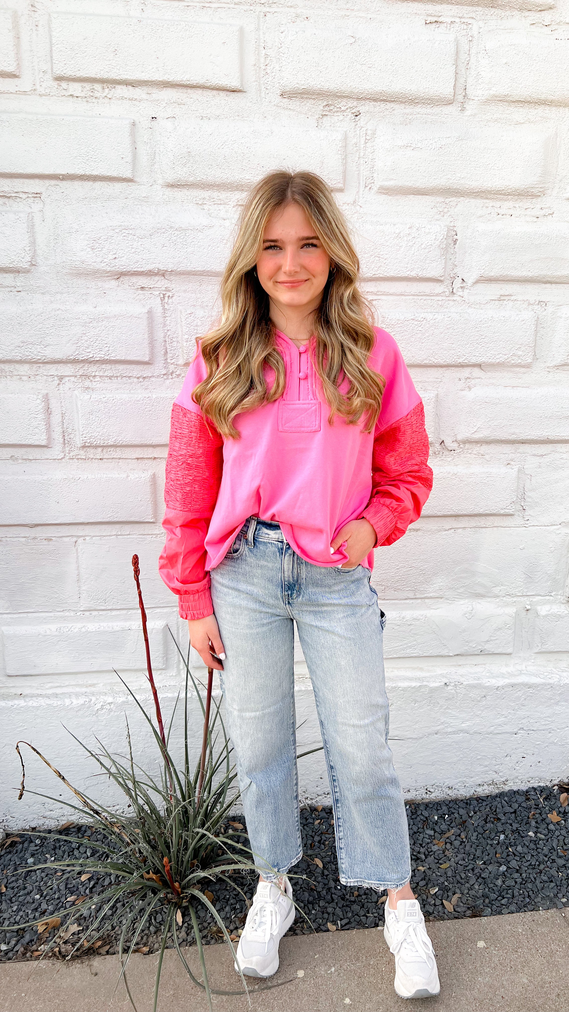 Bubblegum Knit Sweatshirt | Karlie