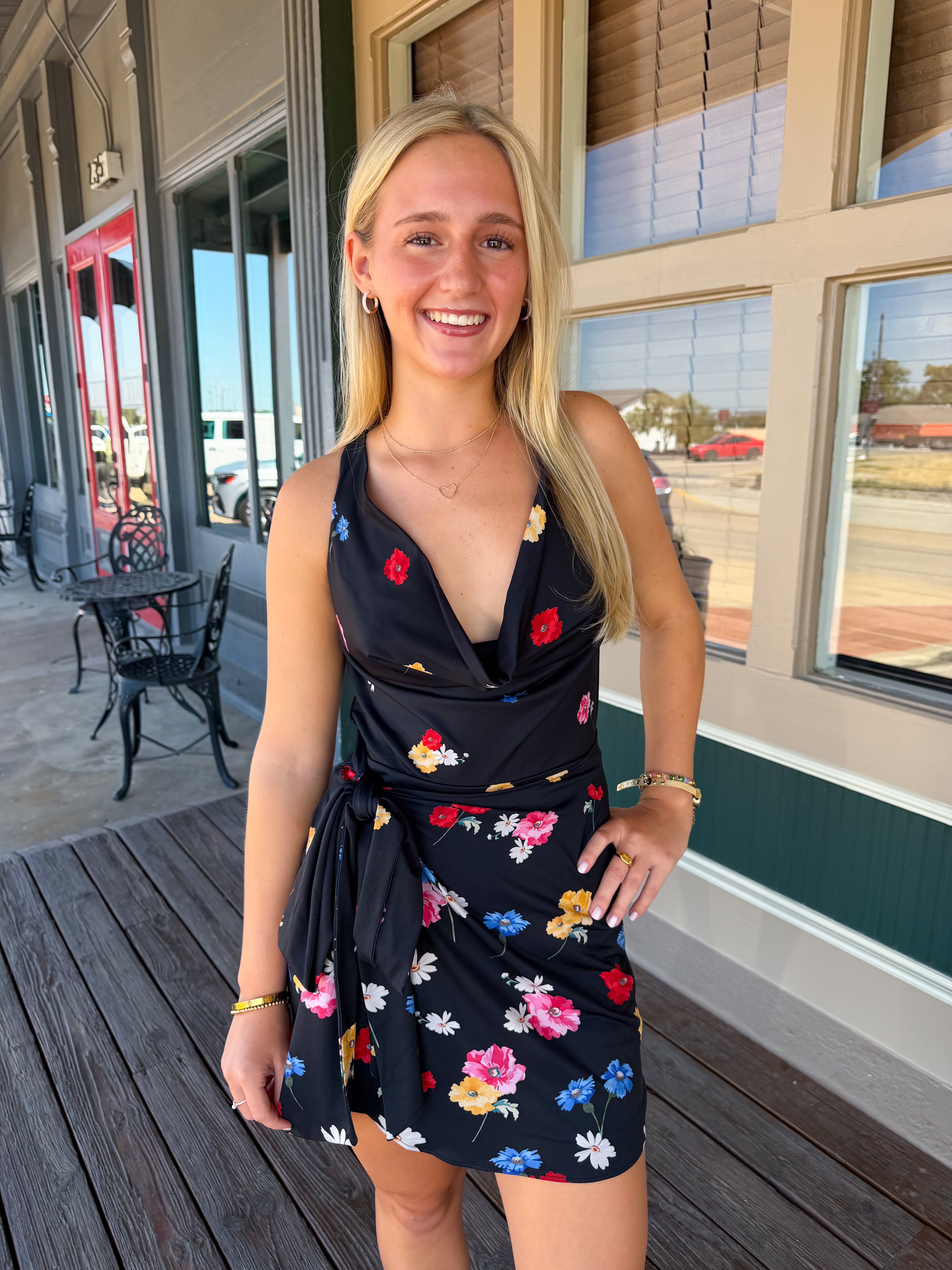 Callie Cowl Dress