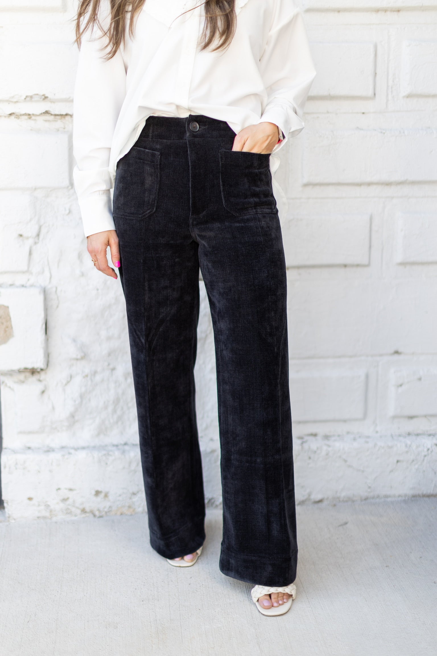 Black Audrey Pants | Dear John