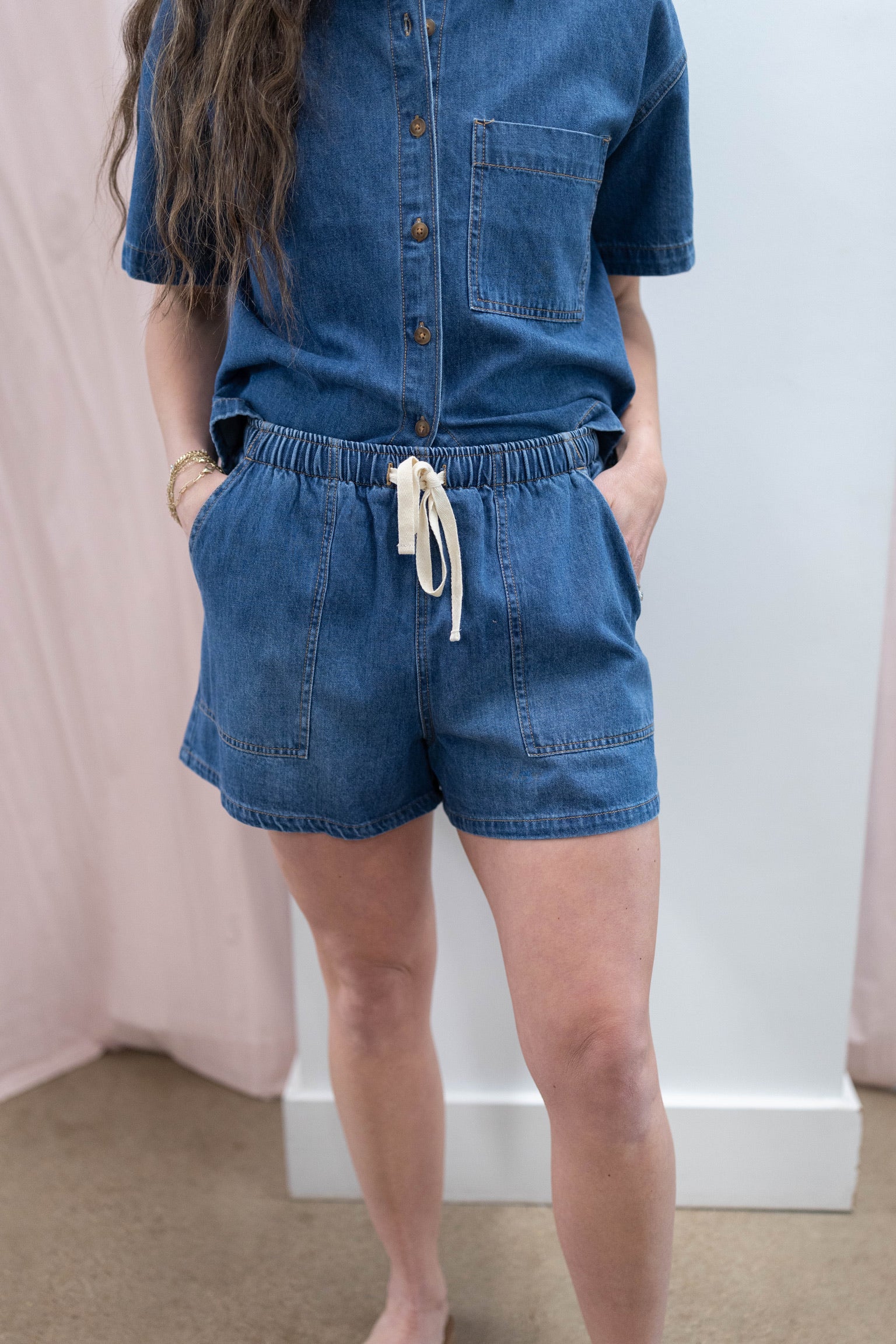 Daycation Denim Utility Short