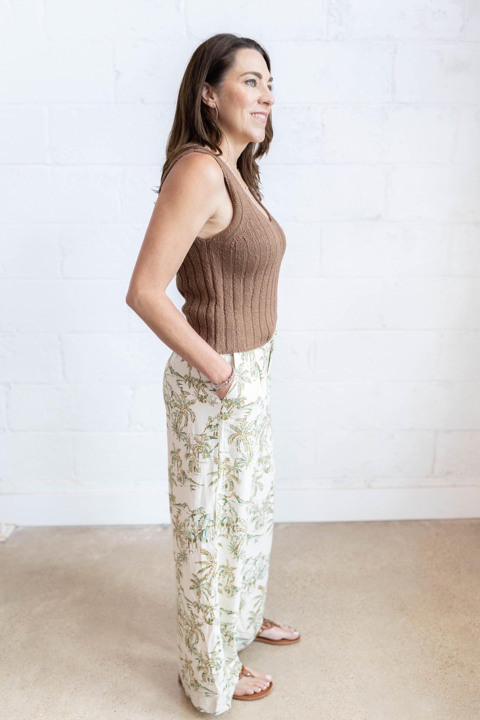 Overlook Tiki Tide Linen Pant