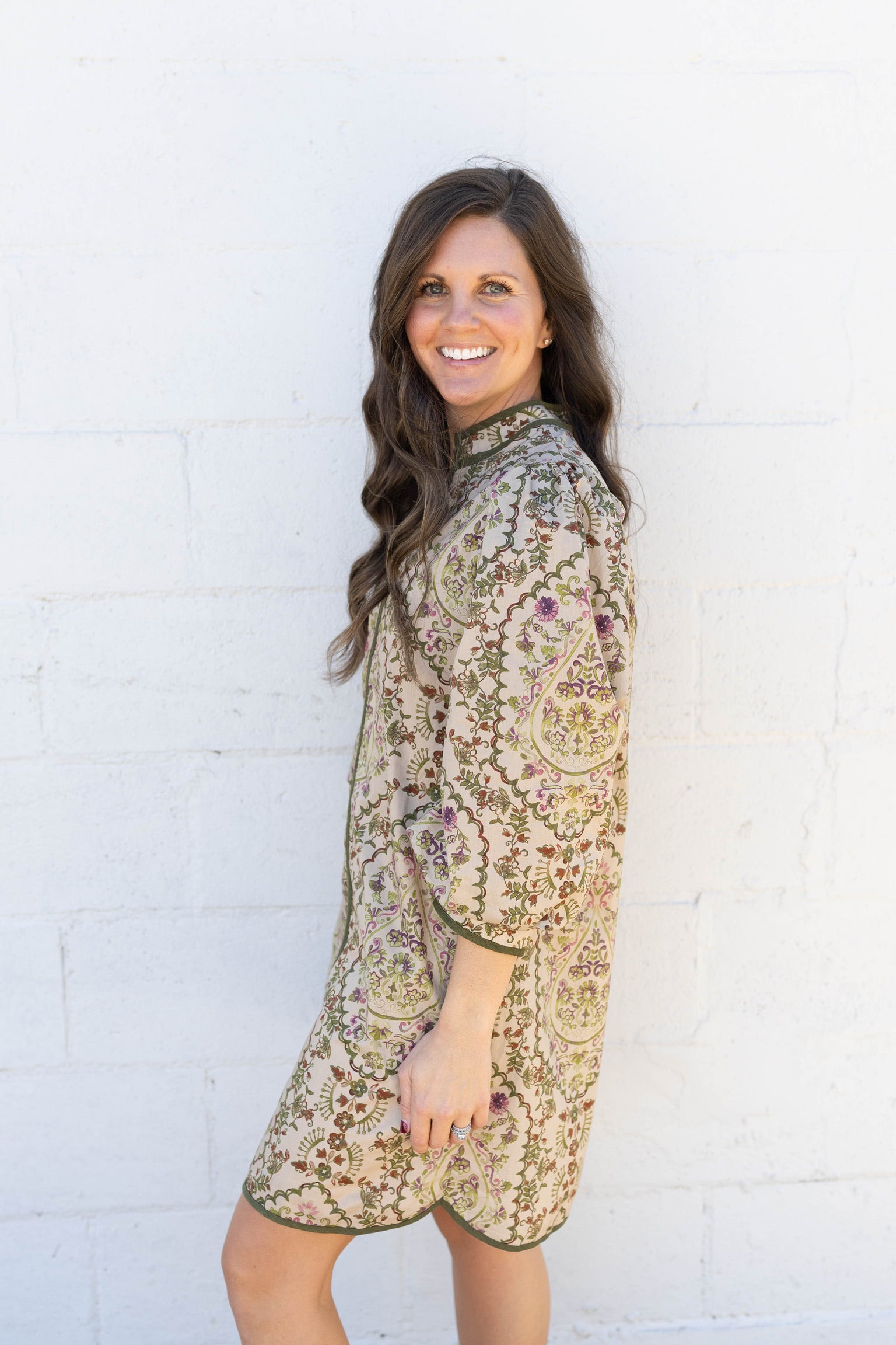 Leslie Floral Mini Dress