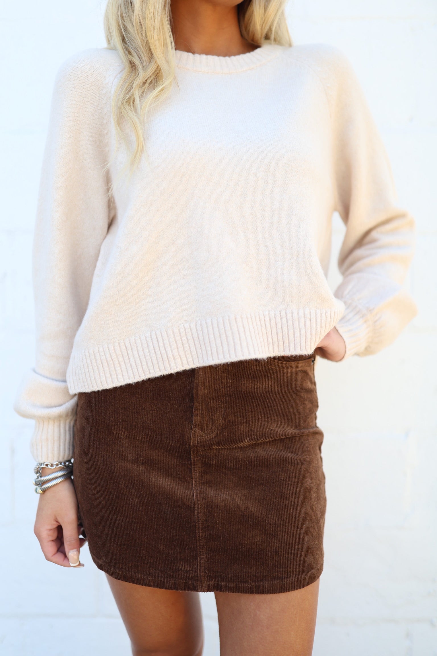 Cappuccino Quinn Skirt