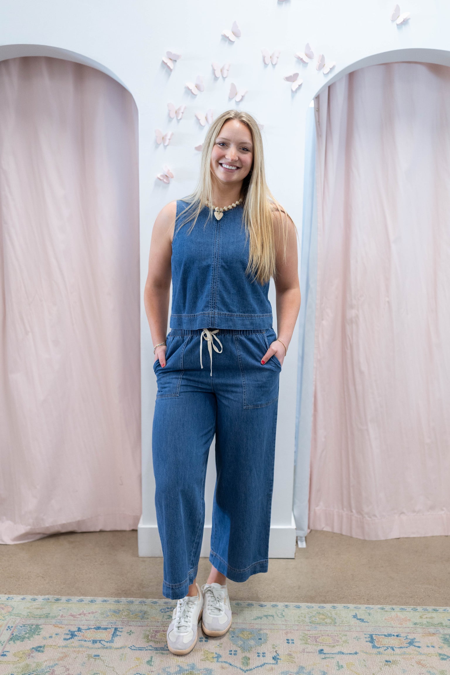 Daycation Denim Utility Pant