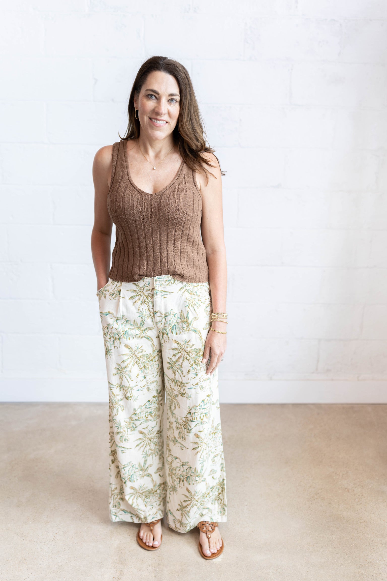 Overlook Tiki Tide Linen Pant